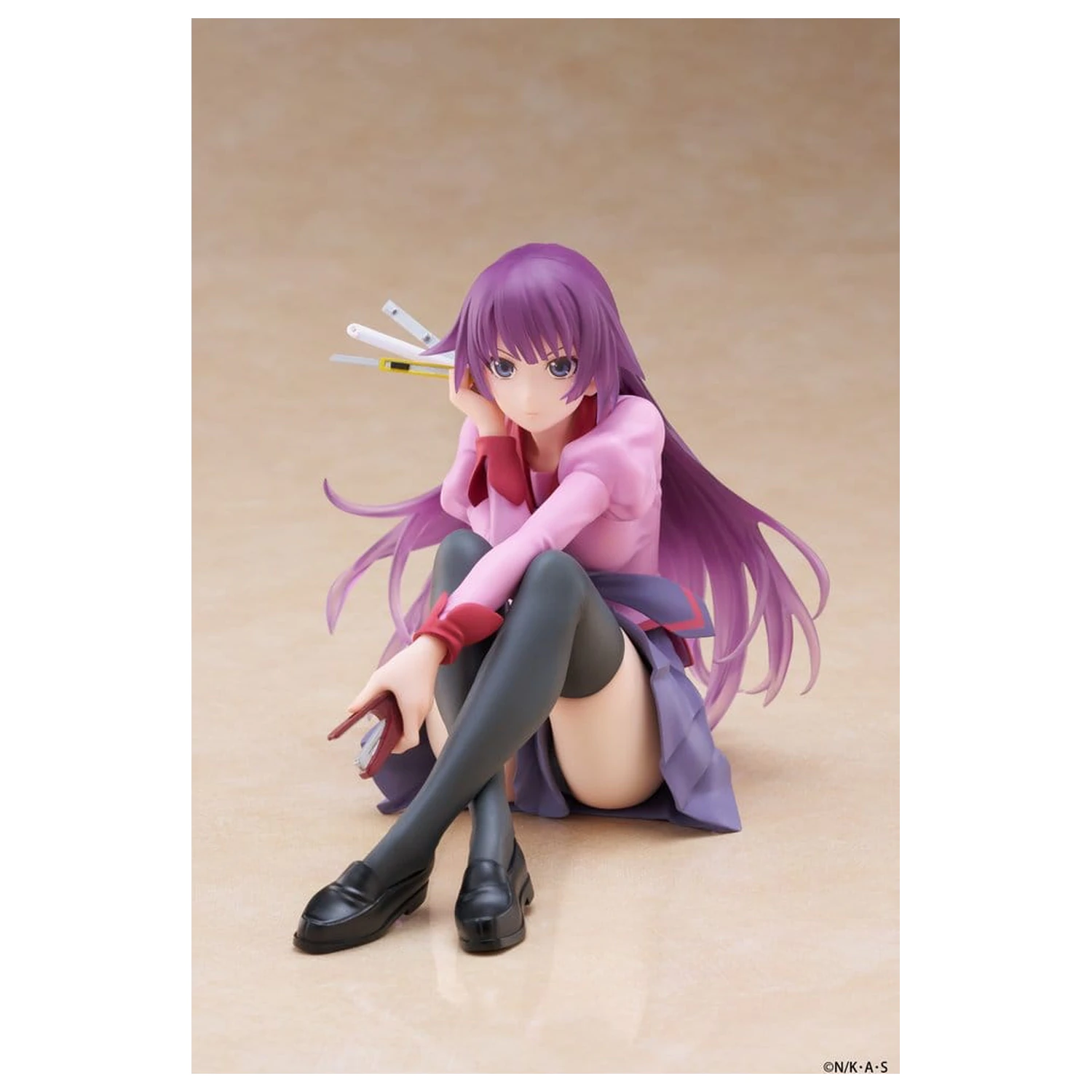 Monogatari PVC Statue Dektop süße Figur Hitagi Senjougahara 13 cm Produktfoto