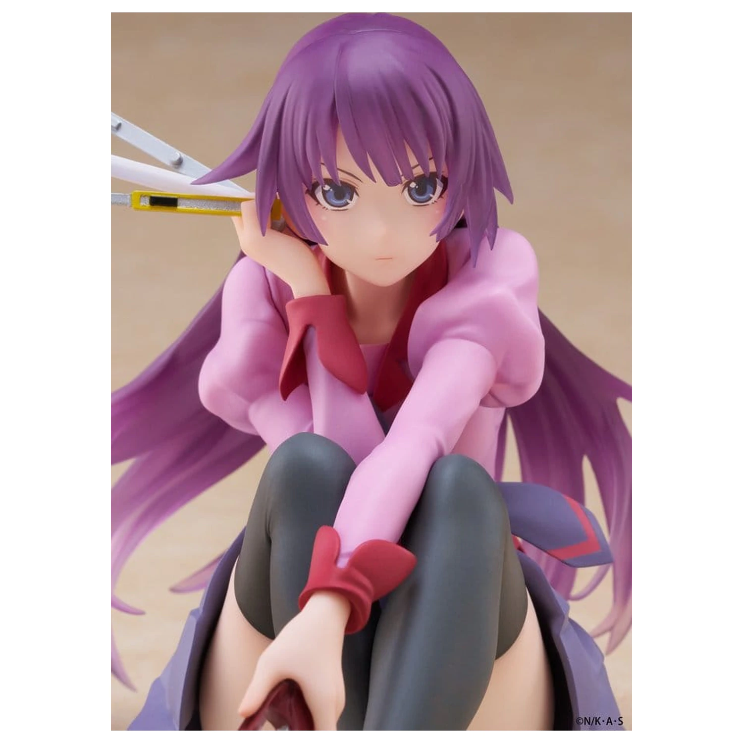 Monogatari PVC Statue Dektop süße Figur Hitagi Senjougahara 13 cm Produktfoto