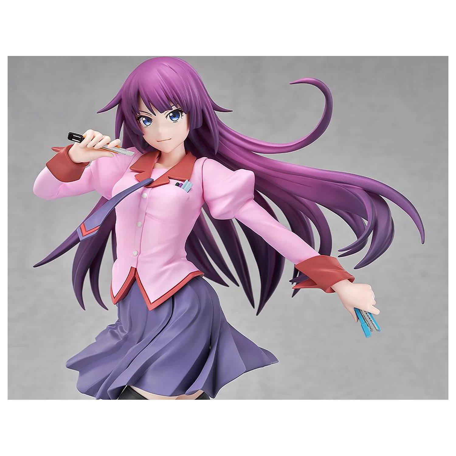 MONOGATARI Hitagi Senjyogahara Pop Up Parade L Figur 23cm Produktfoto