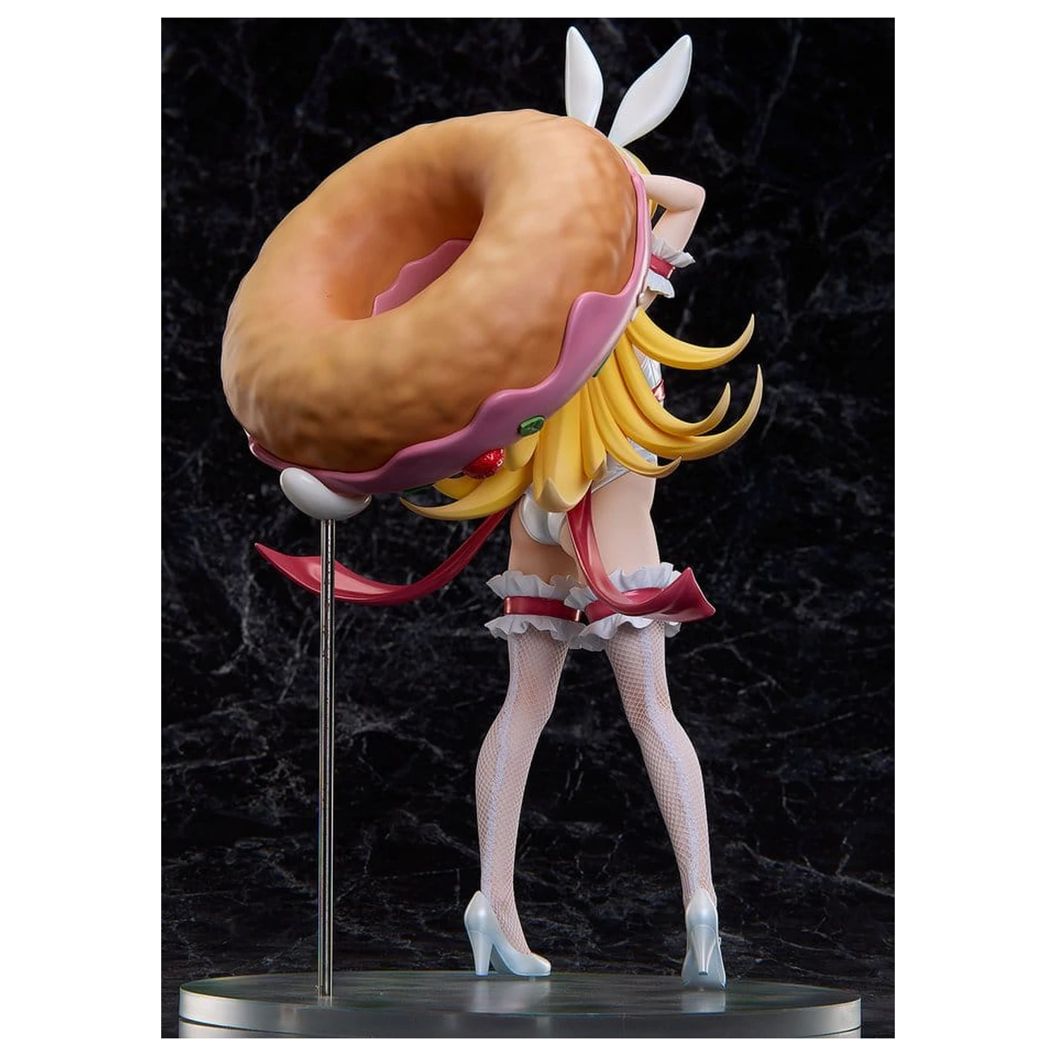 Monogatari Series PVC Statue 1/4 Shinobu Oshino White Bunny Ver. 35 cm Produktfoto