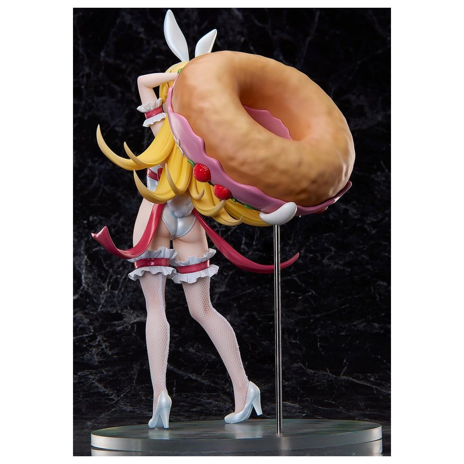 Monogatari Series PVC Statue 1/4 Shinobu Oshino White Bunny Ver. 35 cm Produktfoto