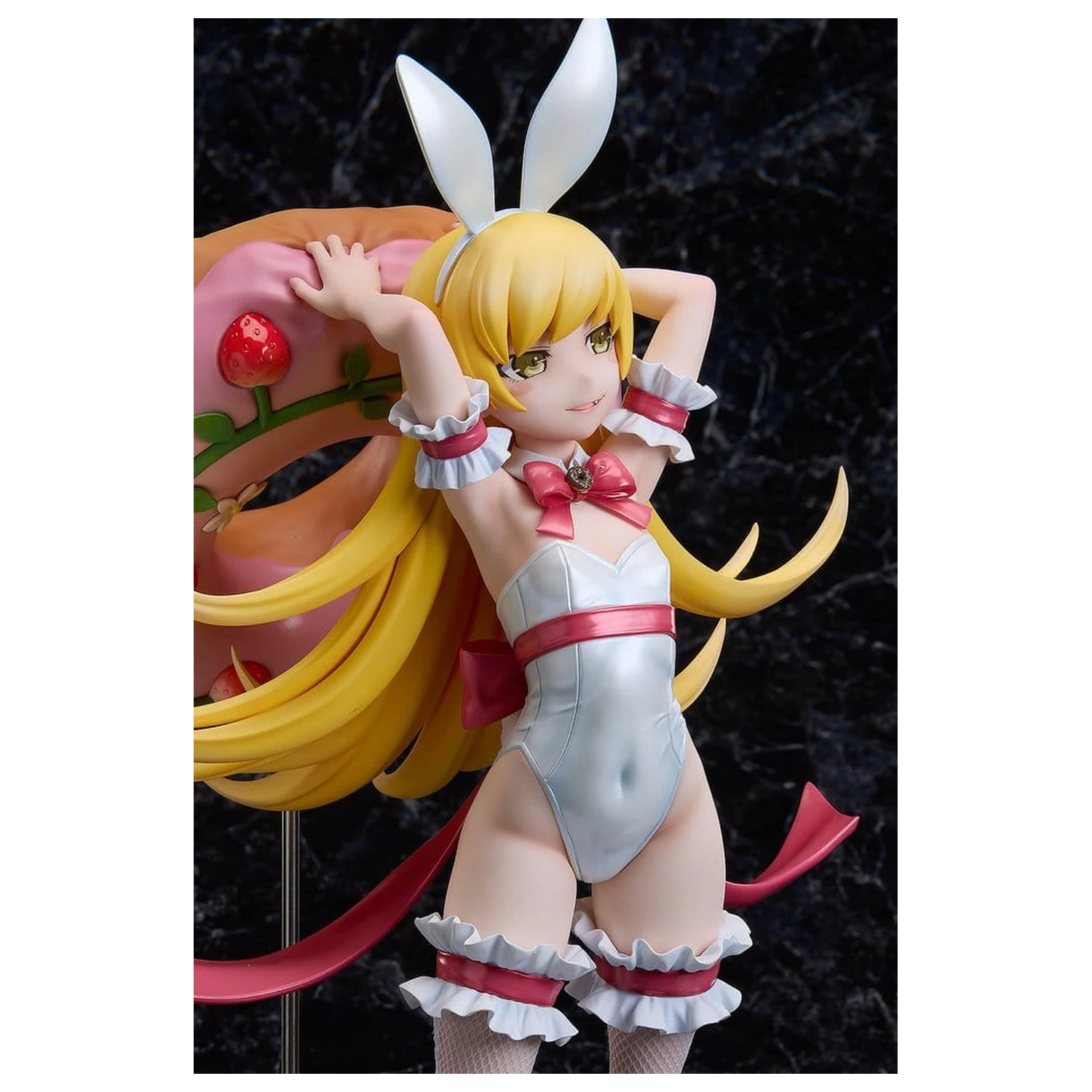 Monogatari Series PVC Statue 1/4 Shinobu Oshino White Bunny Ver. 35 cm Produktfoto