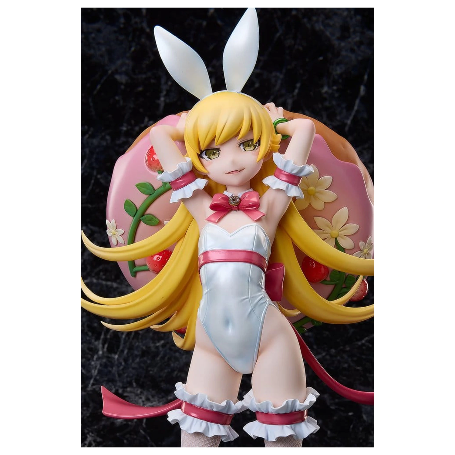 Monogatari Series PVC Statue 1/4 Shinobu Oshino White Bunny Ver. 35 cm Produktfoto