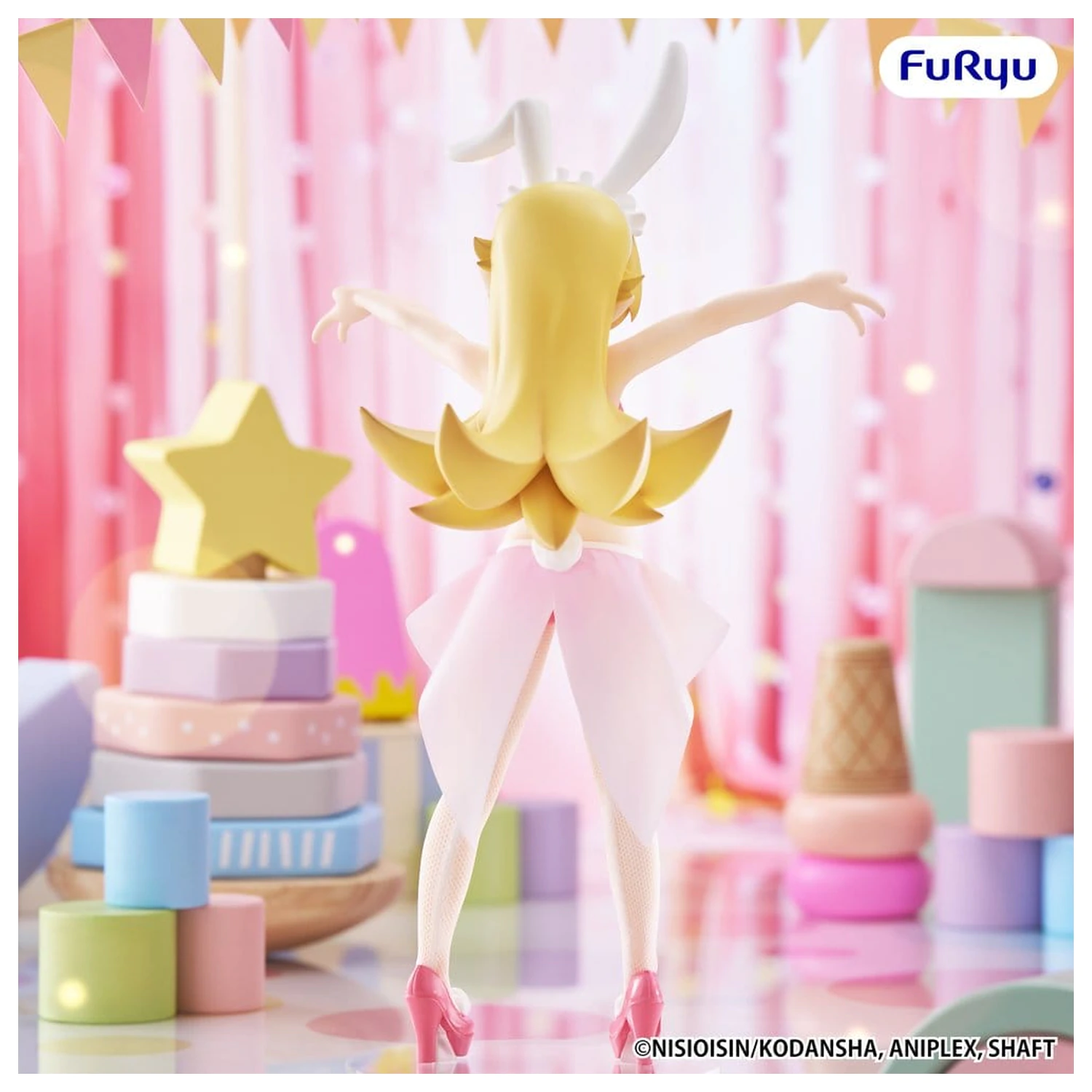Monogatari Series BiCute Bunnies PVC Figur Shinobu Oshino 23 cm Produktfoto