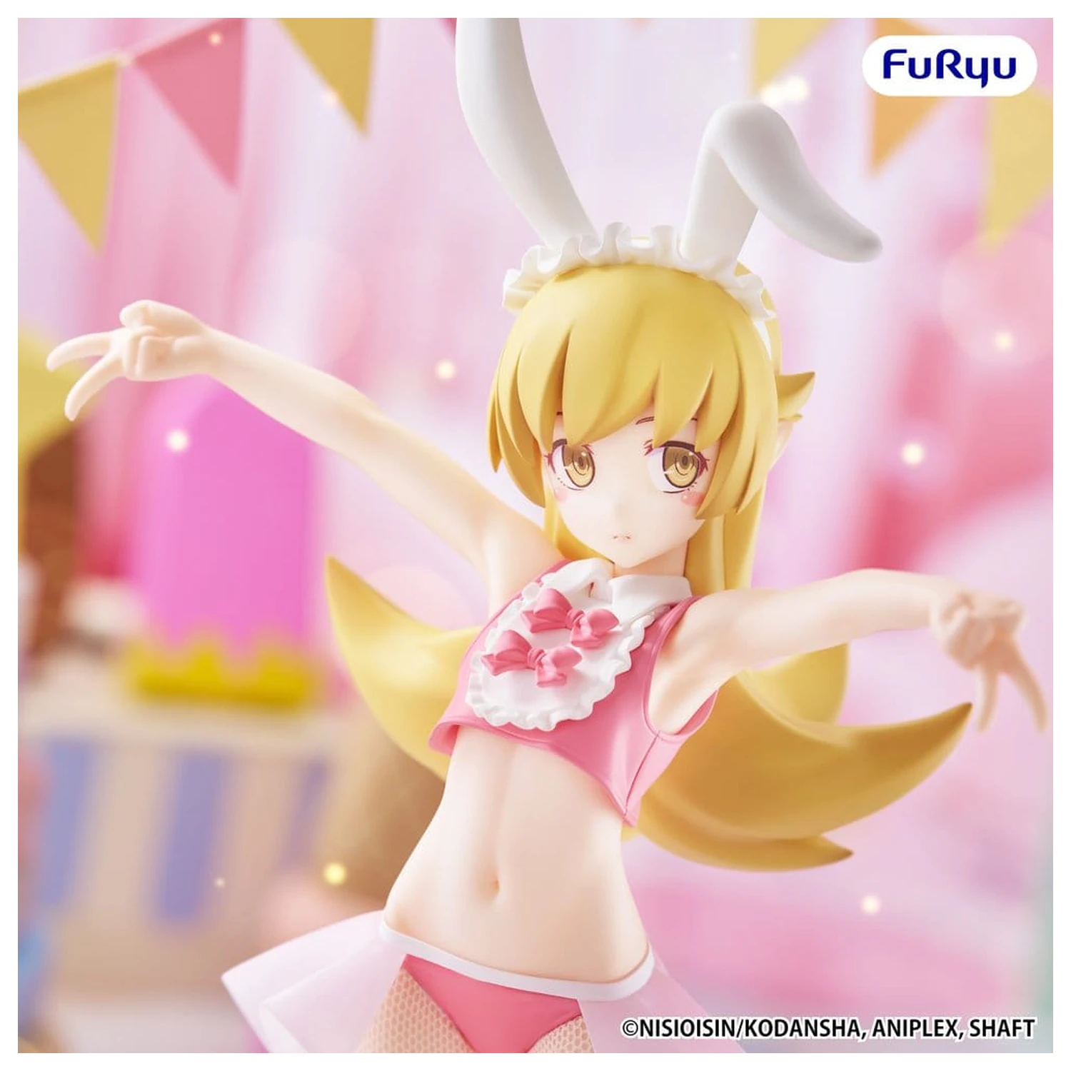 Monogatari Series BiCute Bunnies PVC Figur Shinobu Oshino 23 cm Produktfoto