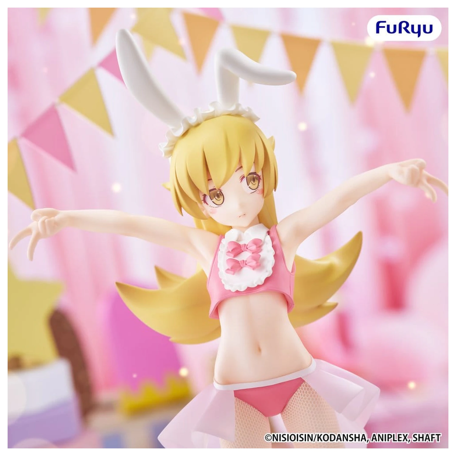 Monogatari Series BiCute Bunnies PVC Figur Shinobu Oshino 23 cm Produktfoto