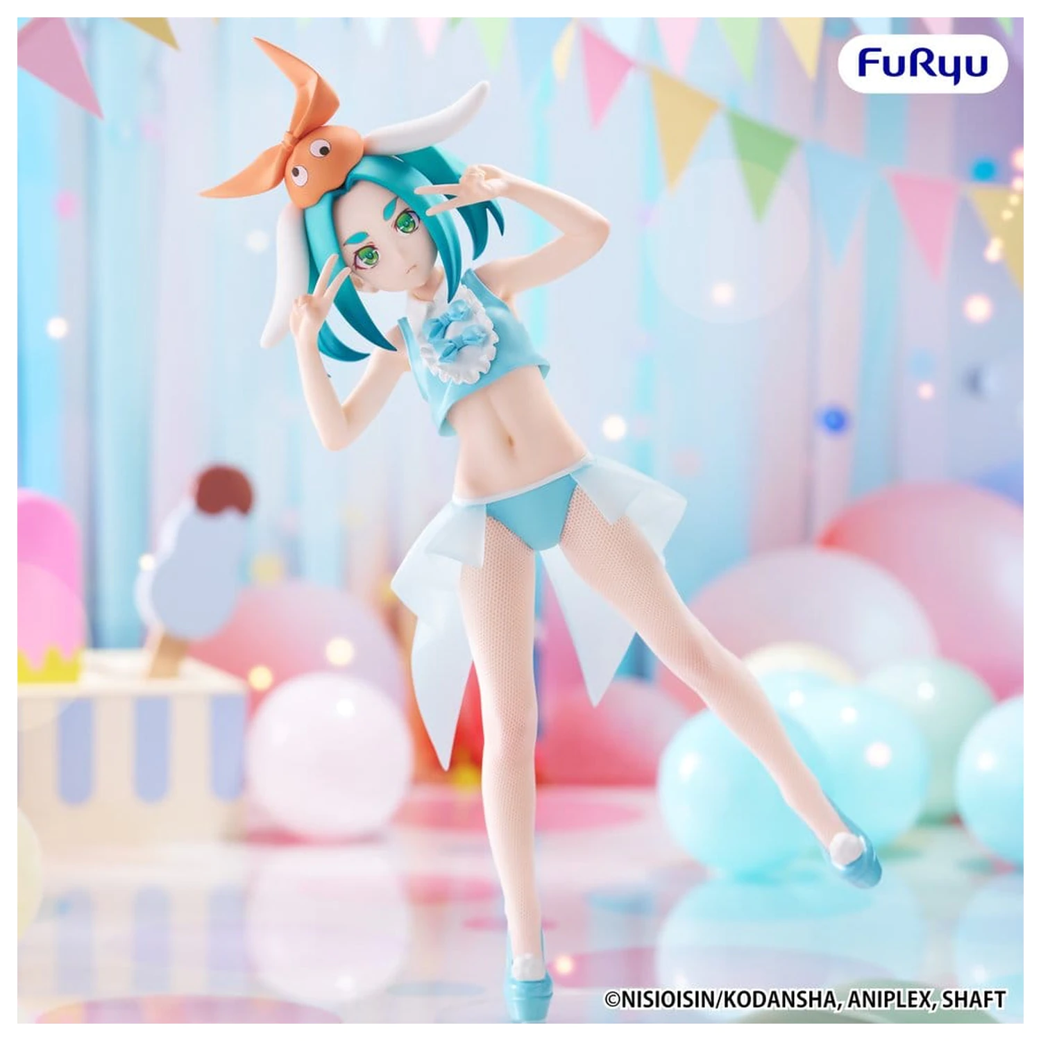Monogatari Series BiCute Bunnies PVC Figur Yotsugi Ononoki 23 cm Produktfoto