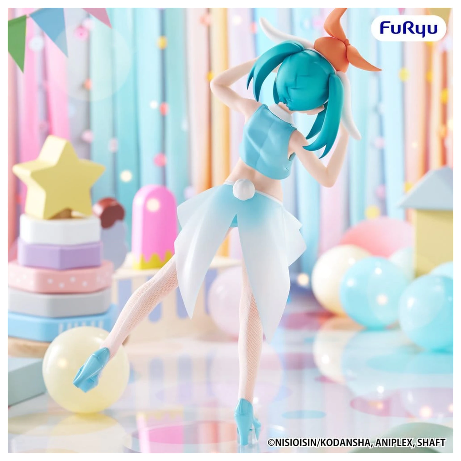Monogatari Series BiCute Bunnies PVC Figur Yotsugi Ononoki 23 cm Produktfoto