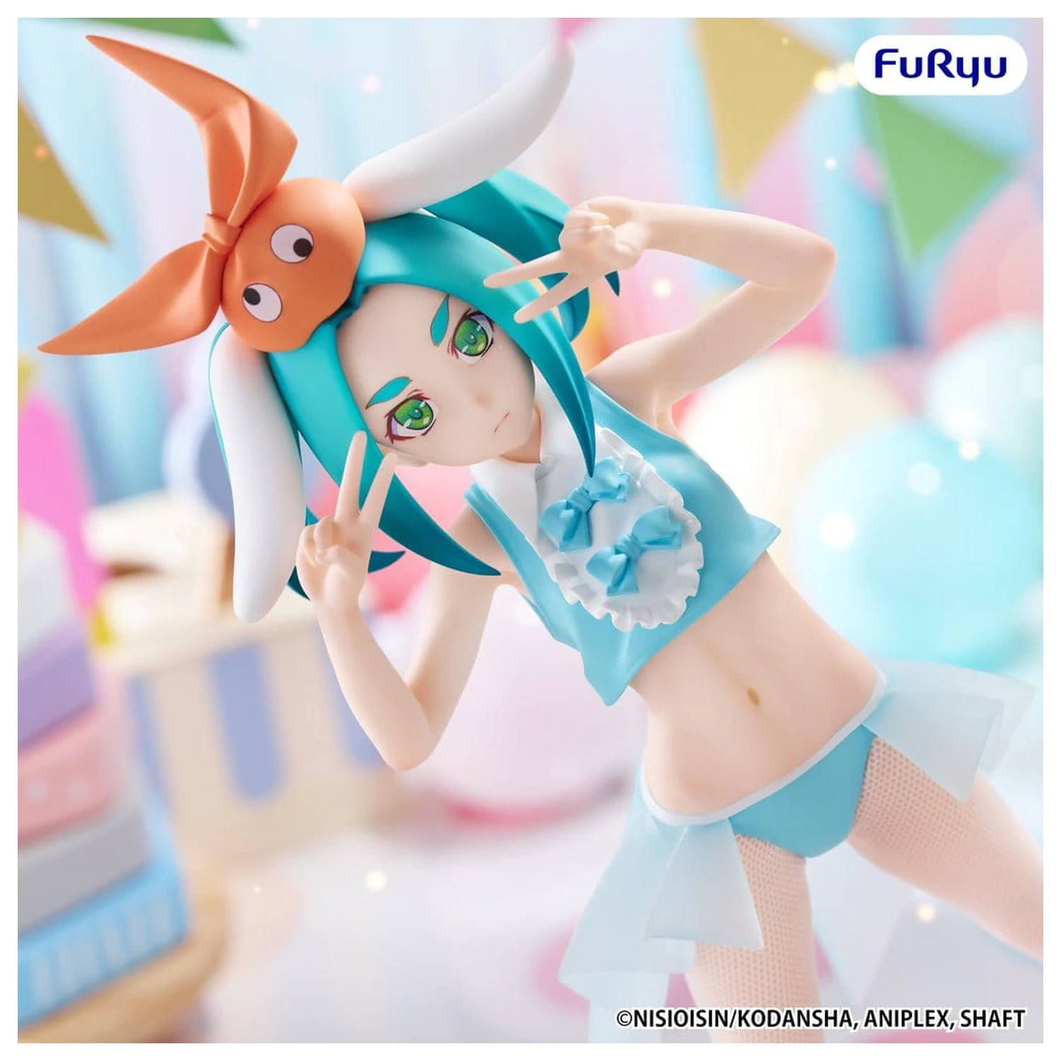 Monogatari Series BiCute Bunnies PVC Figur Yotsugi Ononoki 23 cm Produktfoto