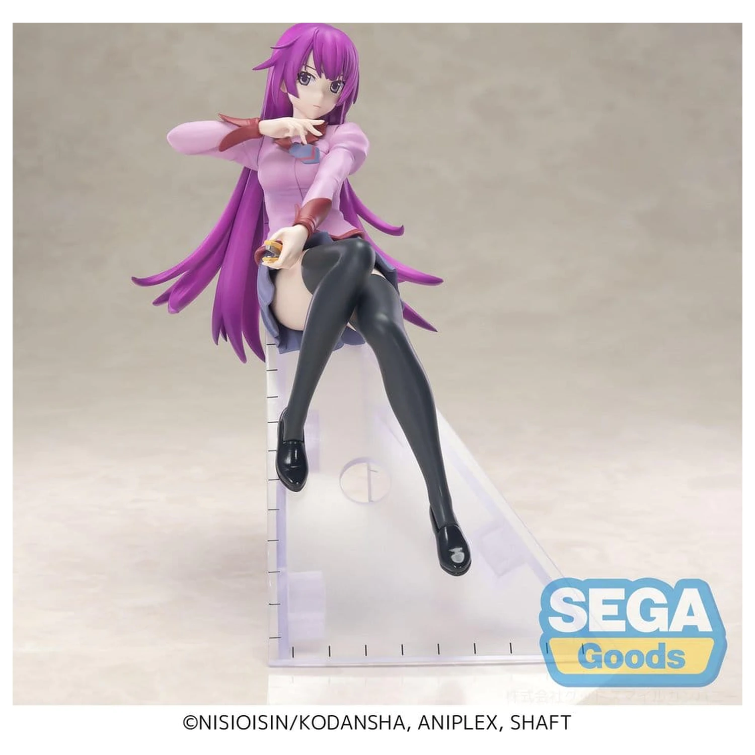 Monogatari Series Luminasta PVC Figur Hitagi Senjyogahara 19 cm Produktfoto