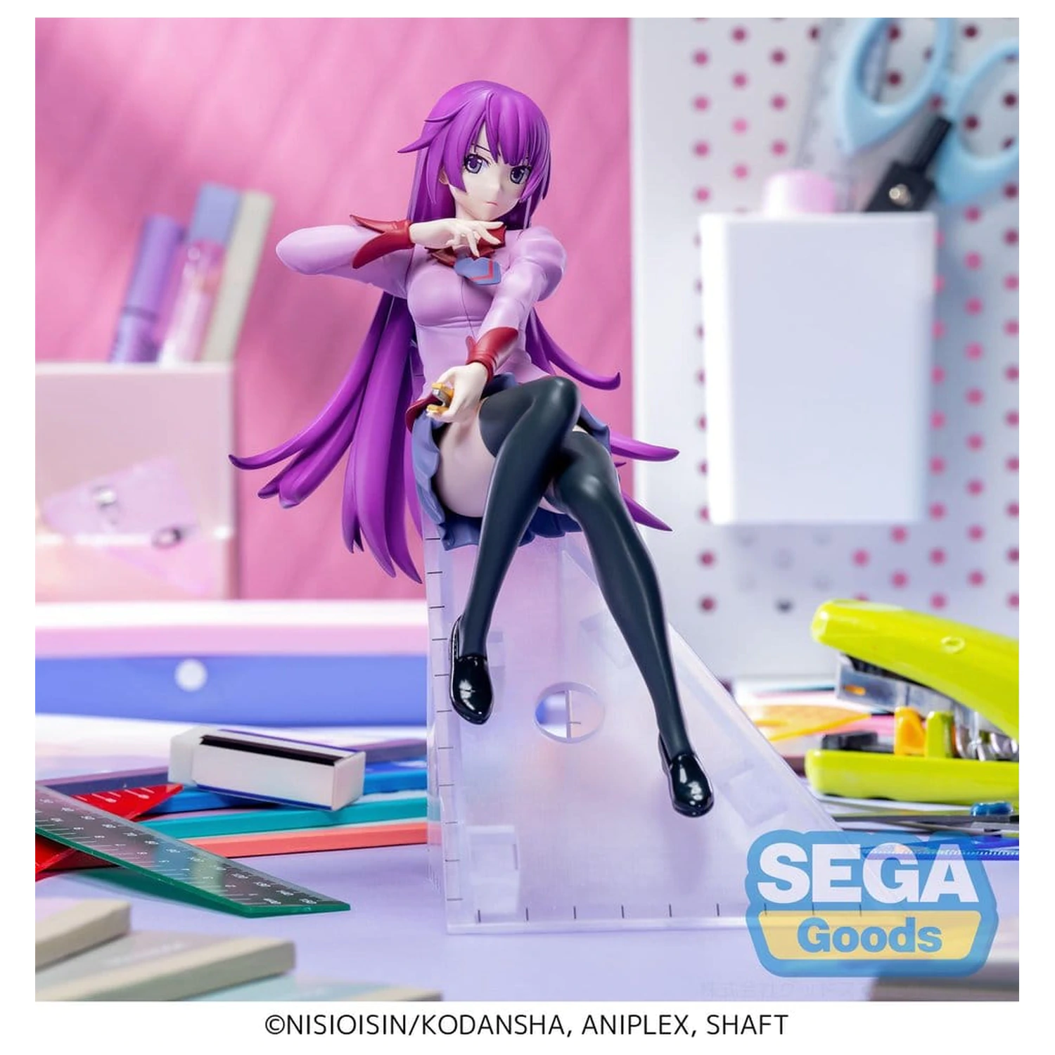 Monogatari Series Luminasta PVC Figur Hitagi Senjyogahara 19 cm Produktfoto