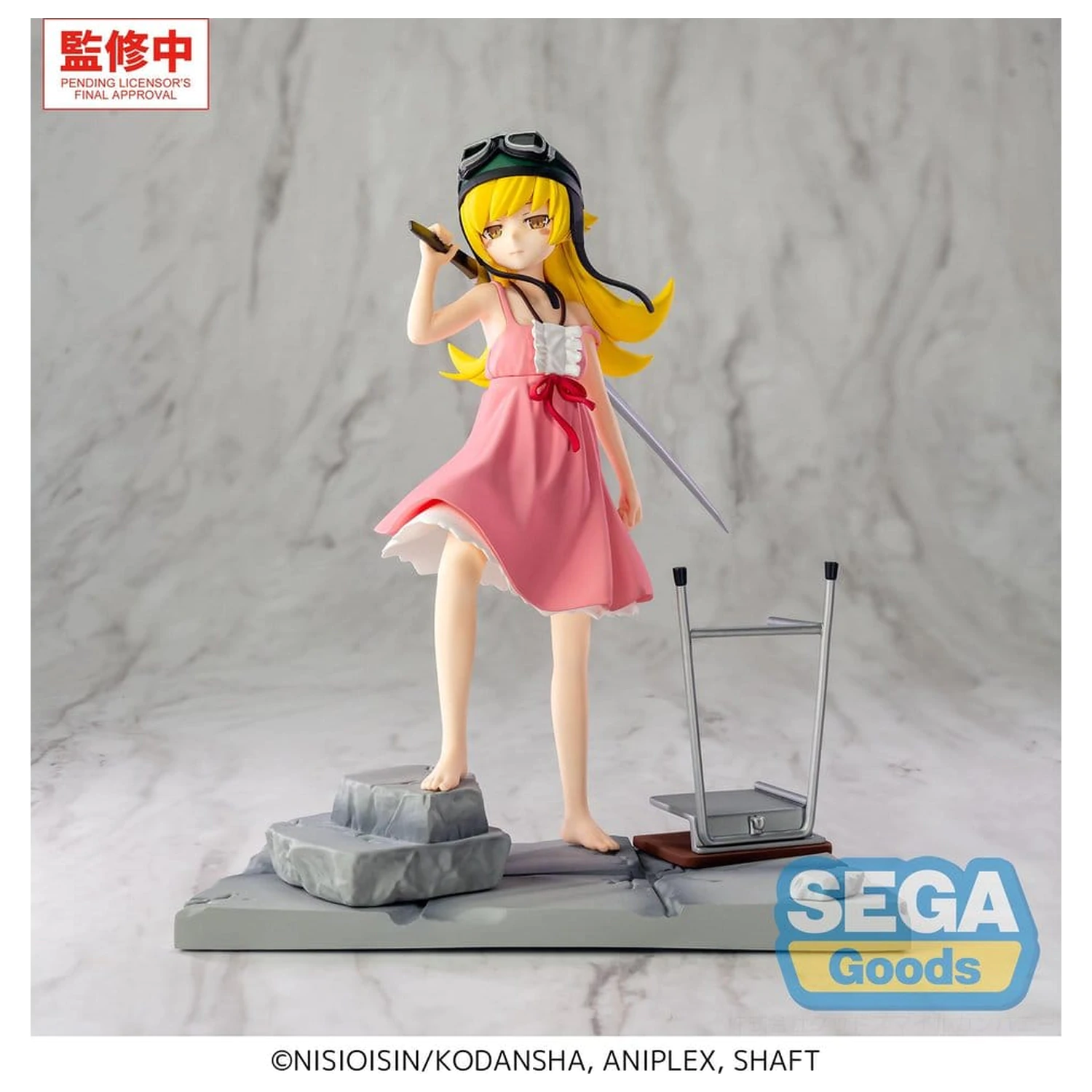Monogatari Series XStellar PVC Figur Shinobu Oshino 18 cm Produktfoto