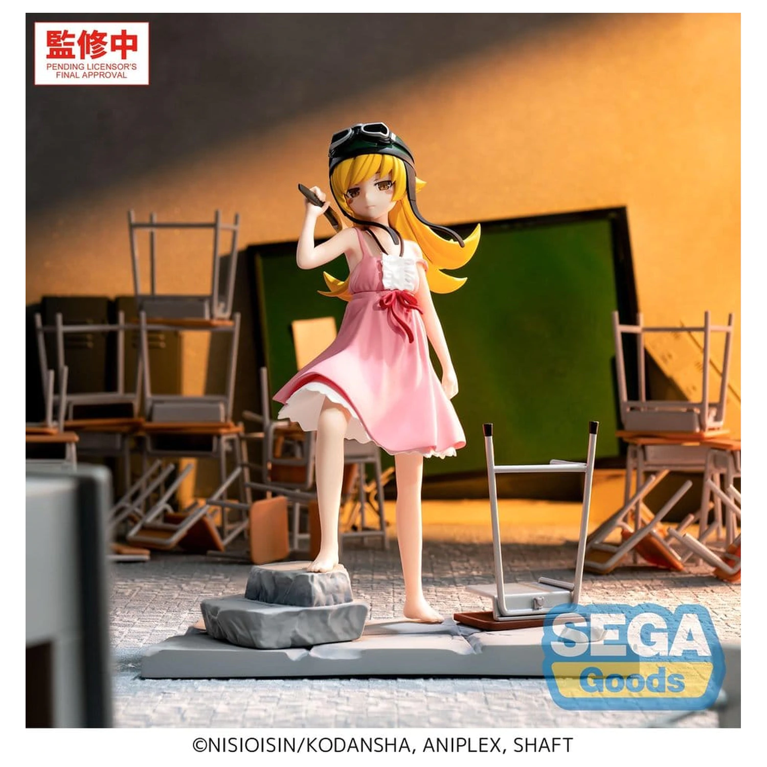 Monogatari Series XStellar PVC Figur Shinobu Oshino 18 cm Produktfoto