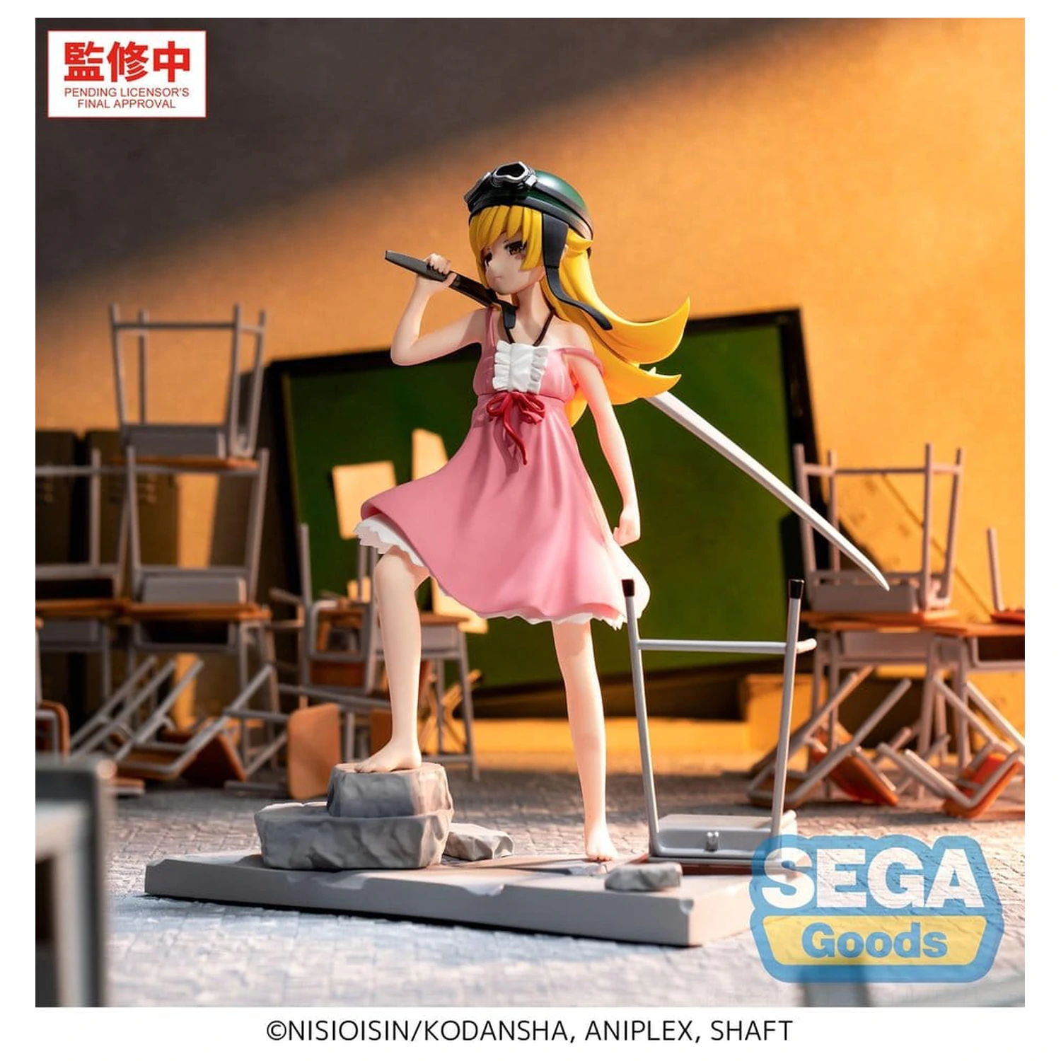 Monogatari Series XStellar PVC Figur Shinobu Oshino 18 cm Produktfoto