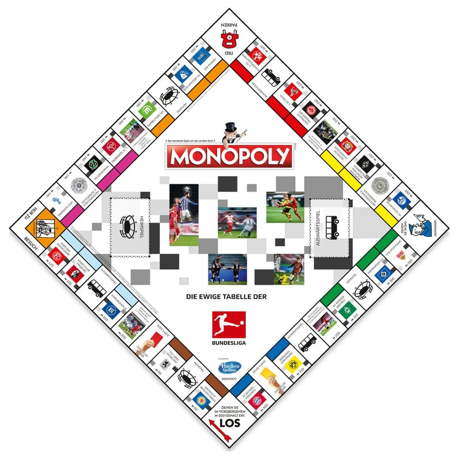 Monopoly Brettspiel Bundesliga Produktfoto