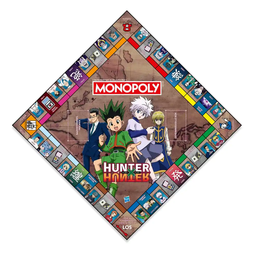 Monopoly Brettspiel Hunter x Hunter German Version Produktfoto