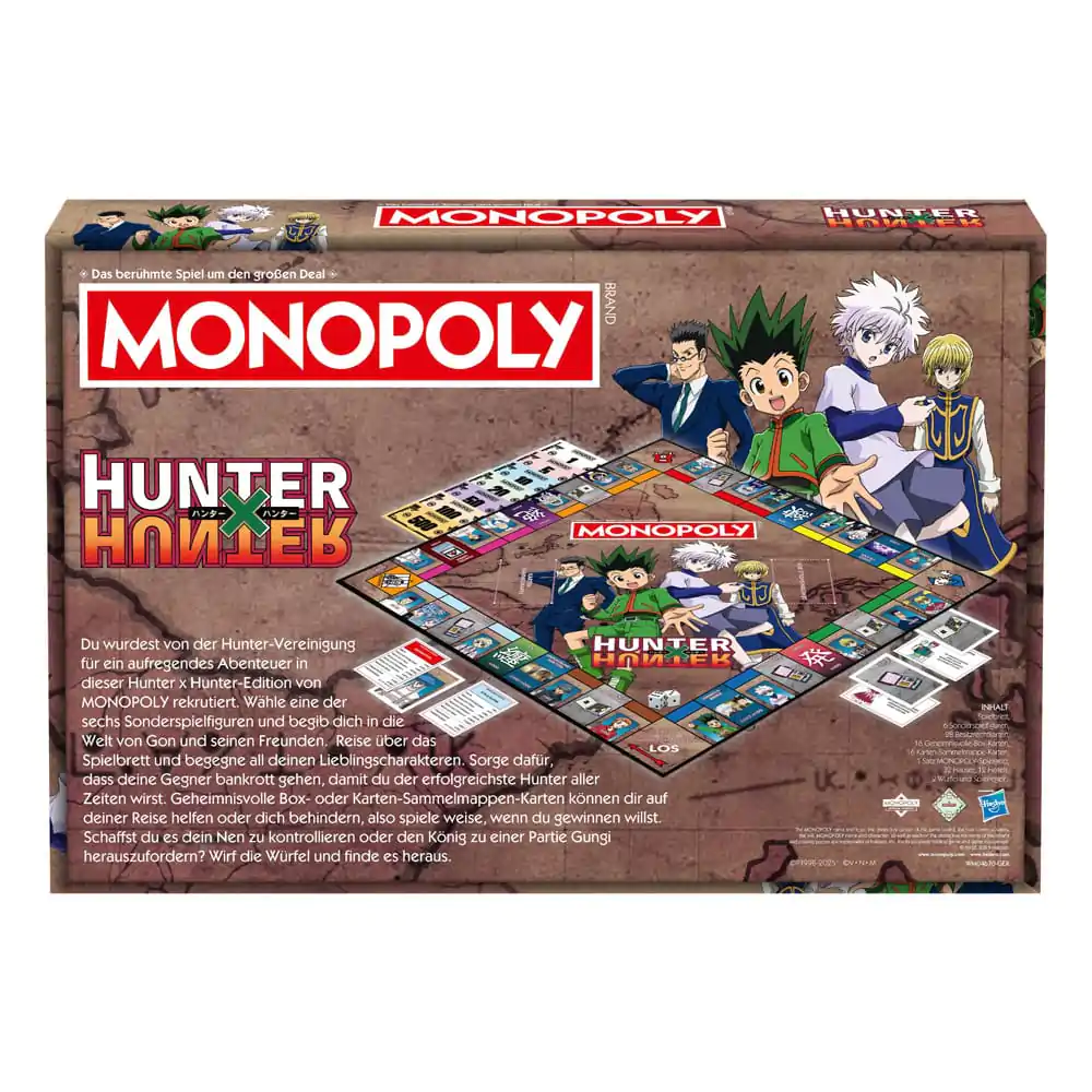 Monopoly Brettspiel Hunter x Hunter German Version Produktfoto