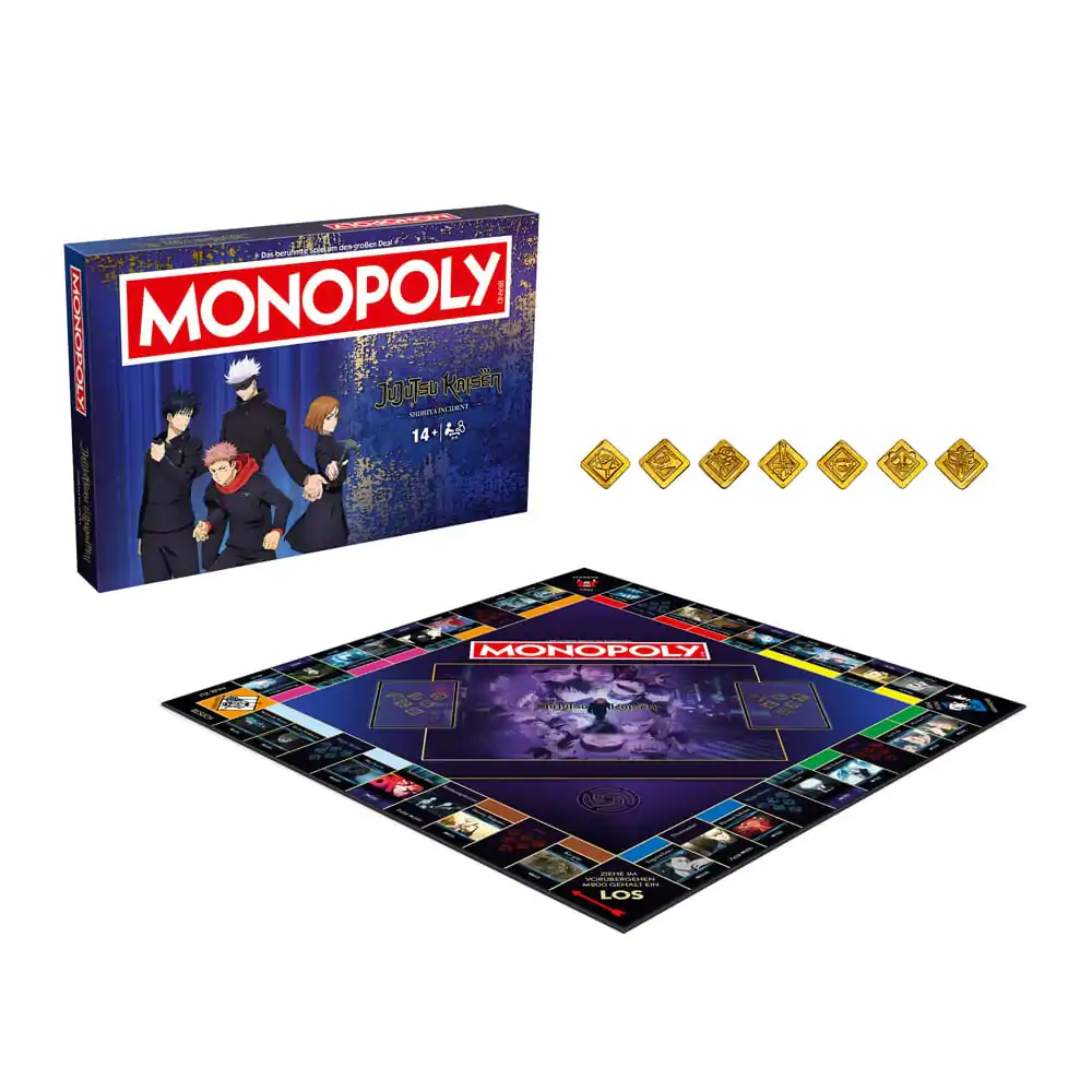 Monopoly Brettspiel Jujutsu Kaisen Season 2 *deutsche Version* Produktfoto