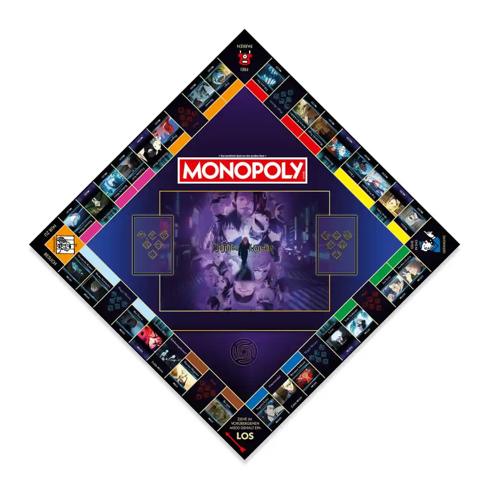 Monopoly Brettspiel Jujutsu Kaisen Season 2 *deutsche Version* Produktfoto