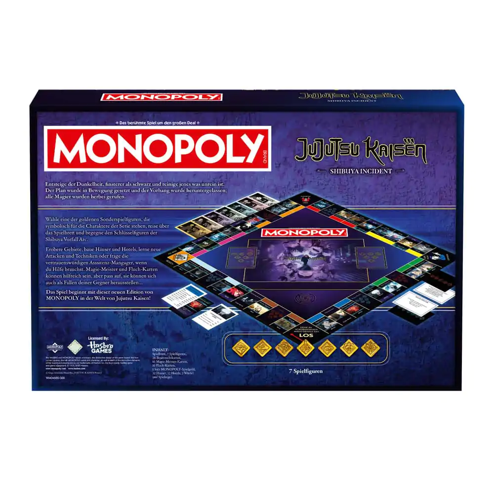 Monopoly Brettspiel Jujutsu Kaisen Season 2 *deutsche Version* Produktfoto