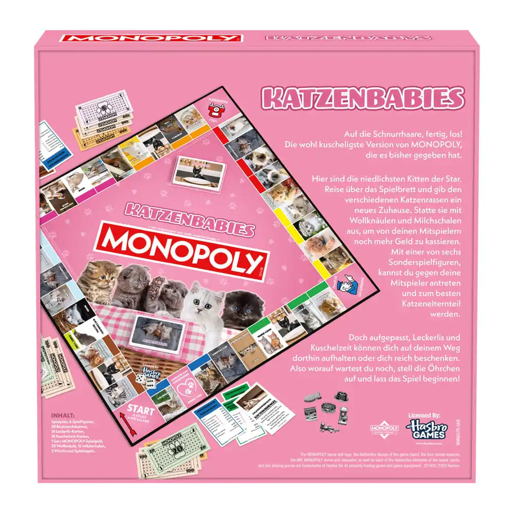 Monopoly Brettspiel Katzenbabys *deutsche Version* Produktfoto