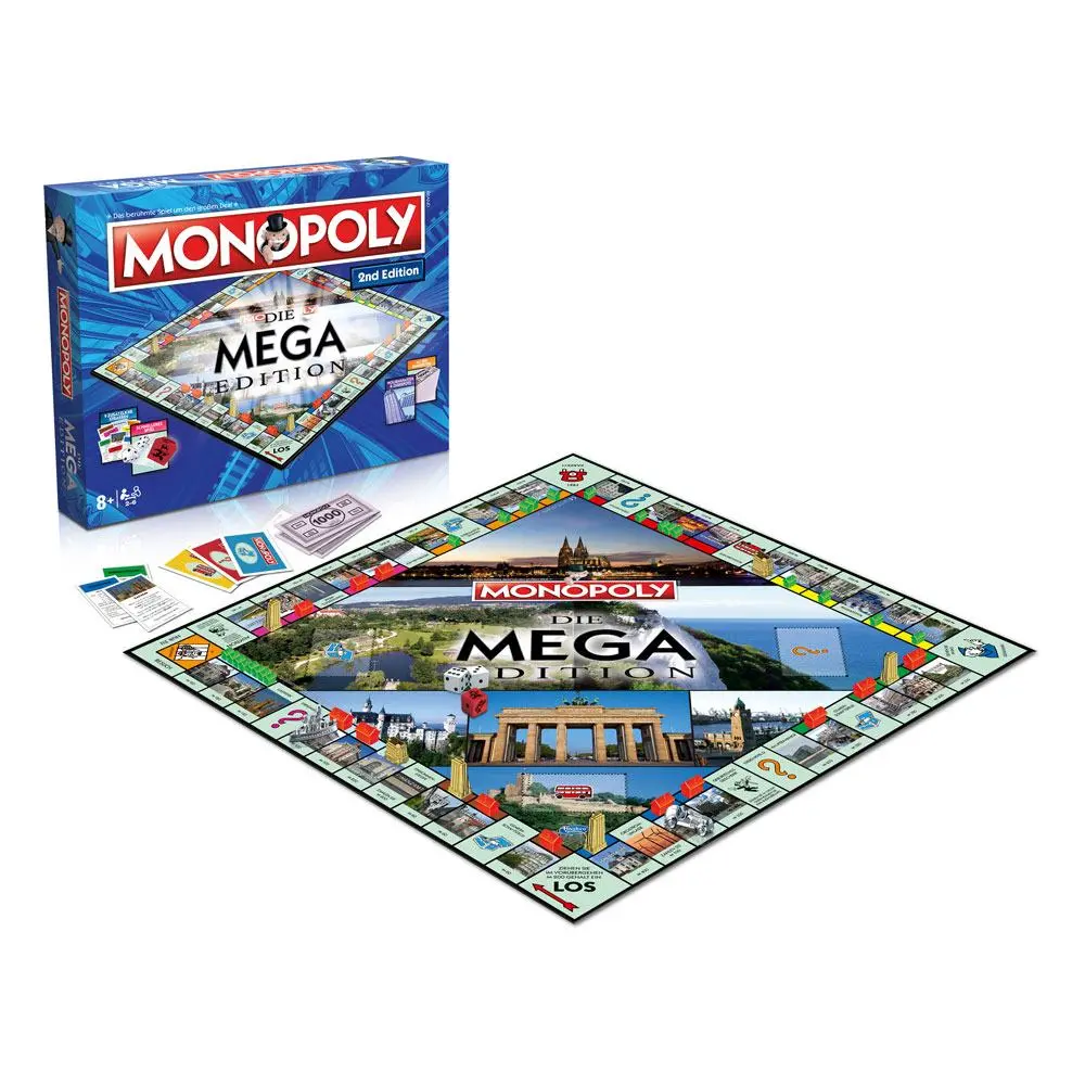 Monopoly Brettspiel Mega (2nd Edition) *Deutsche Version* Produktfoto