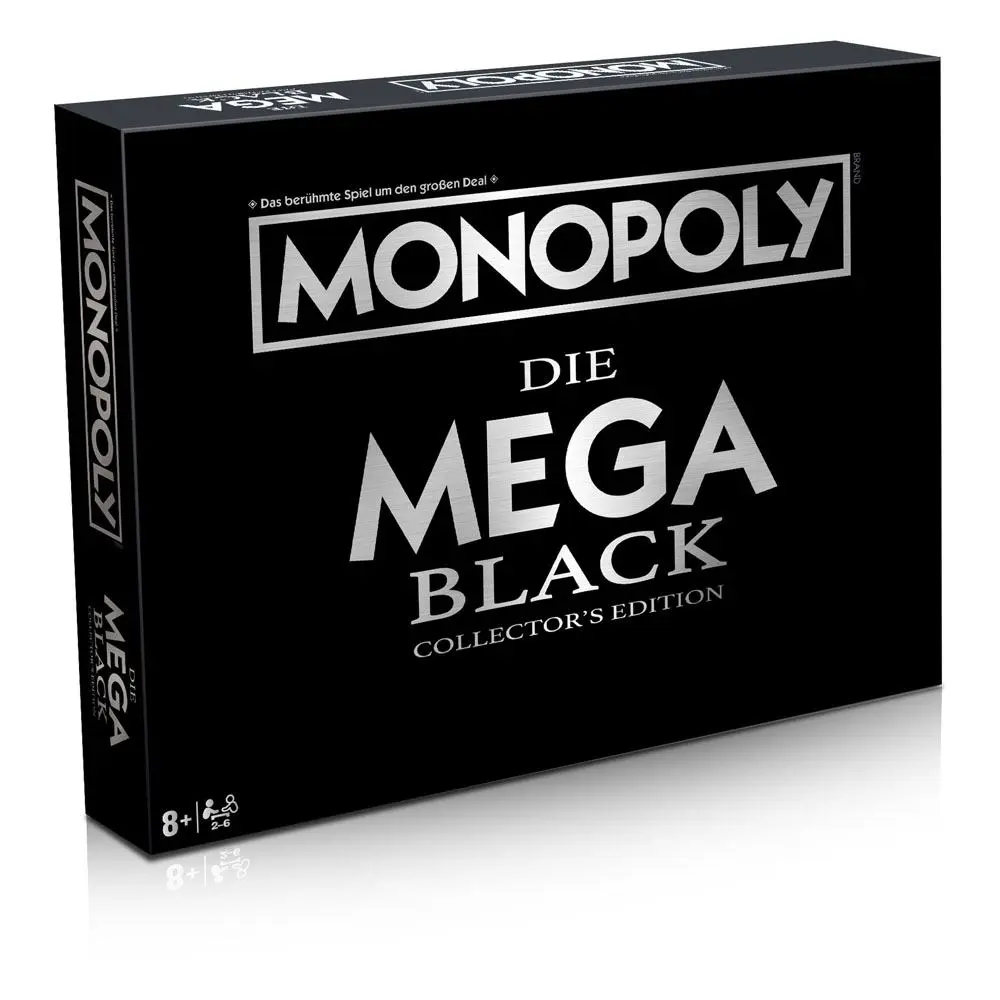 Monopoly Brettspiel Mega (Black Edition) *Deutsche Version* Produktfoto