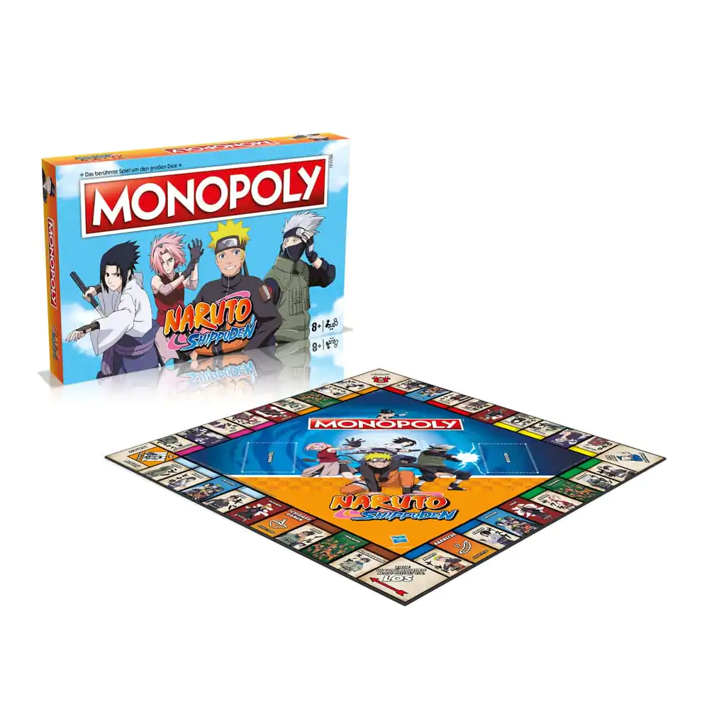 Monopoly Brettspiel Naruto Shippuden *Deutsche Version* termékfotó