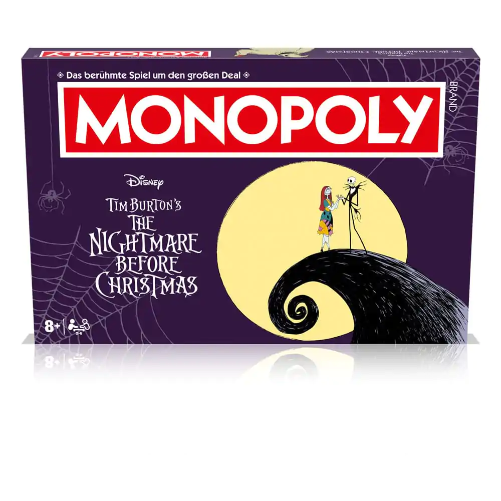Monopoly Brettspiel Nightmare Before Christmas German Version Produktfoto