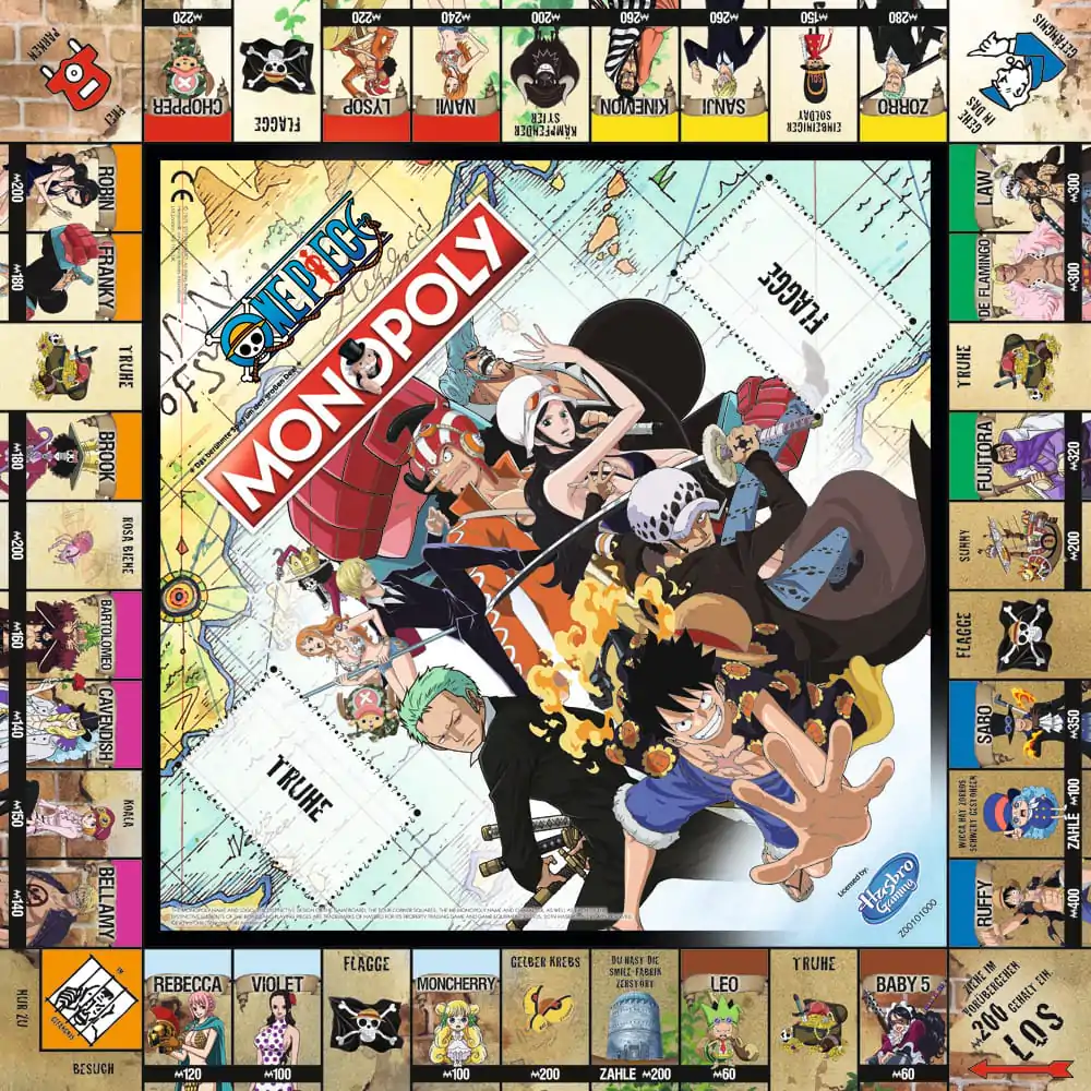 Monopoly Brettspiel One Piece (New Case) *German Version* Produktfoto