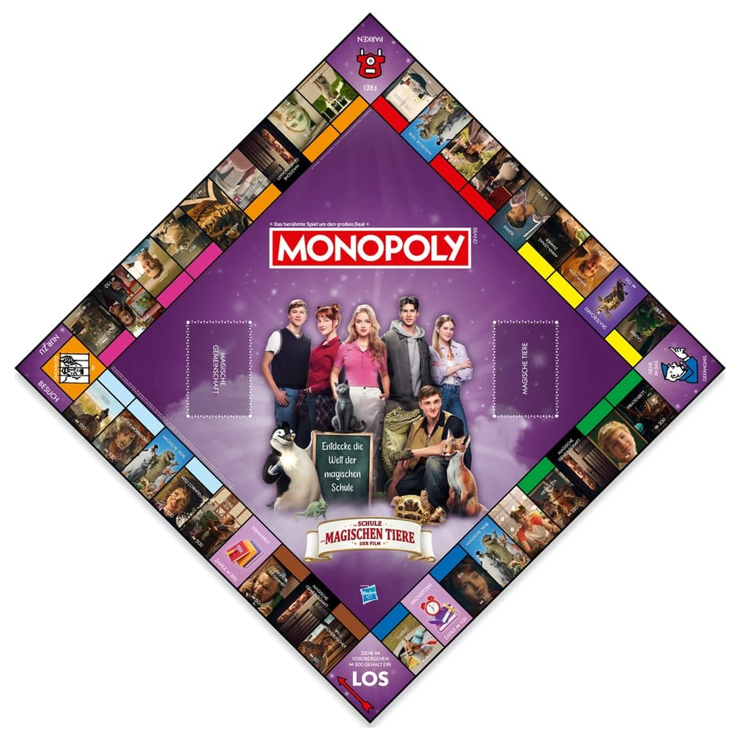 Monopoly Brettspiel School of Magical Animals *Deutsche Version* Produktfoto