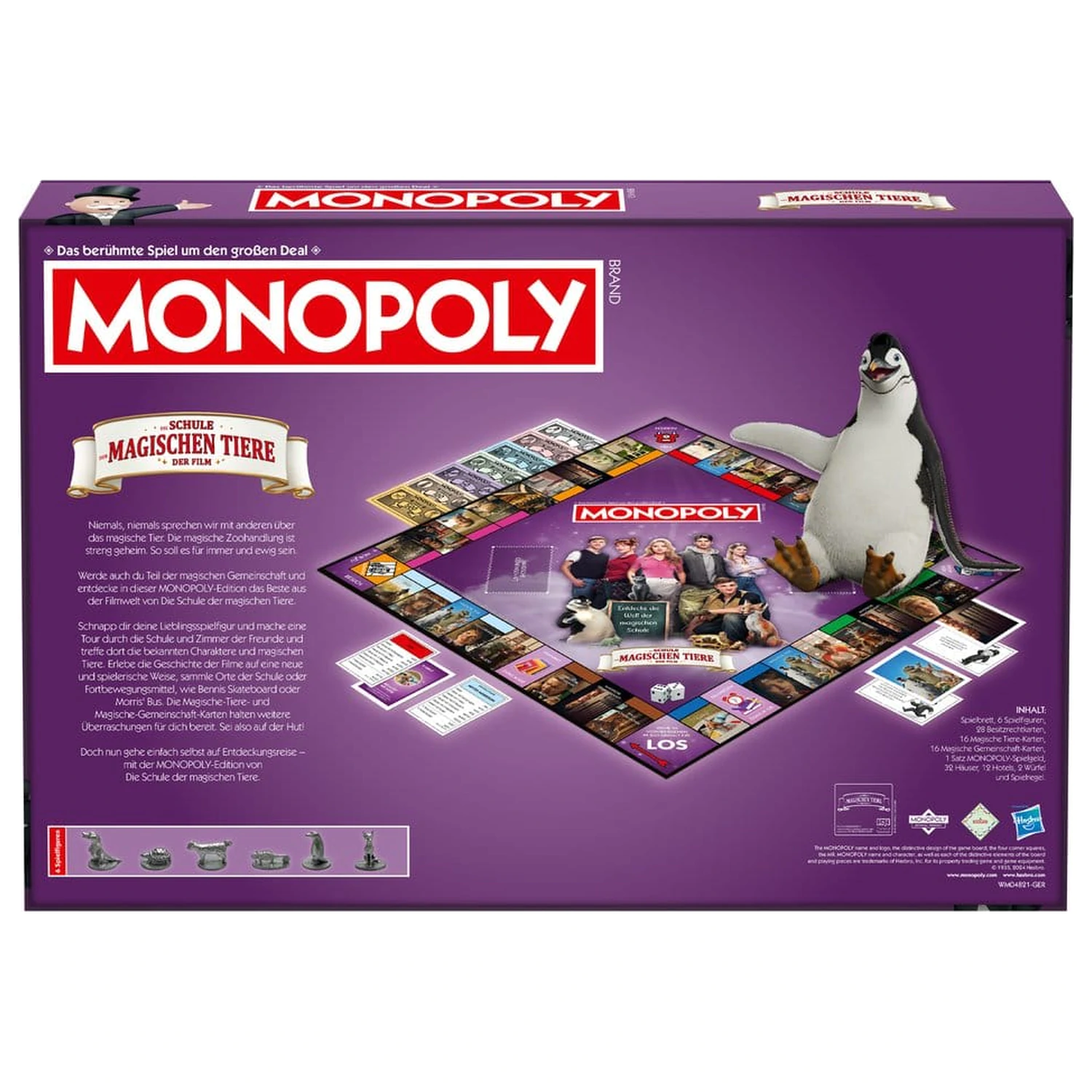 Monopoly Brettspiel School of Magical Animals *Deutsche Version* Produktfoto