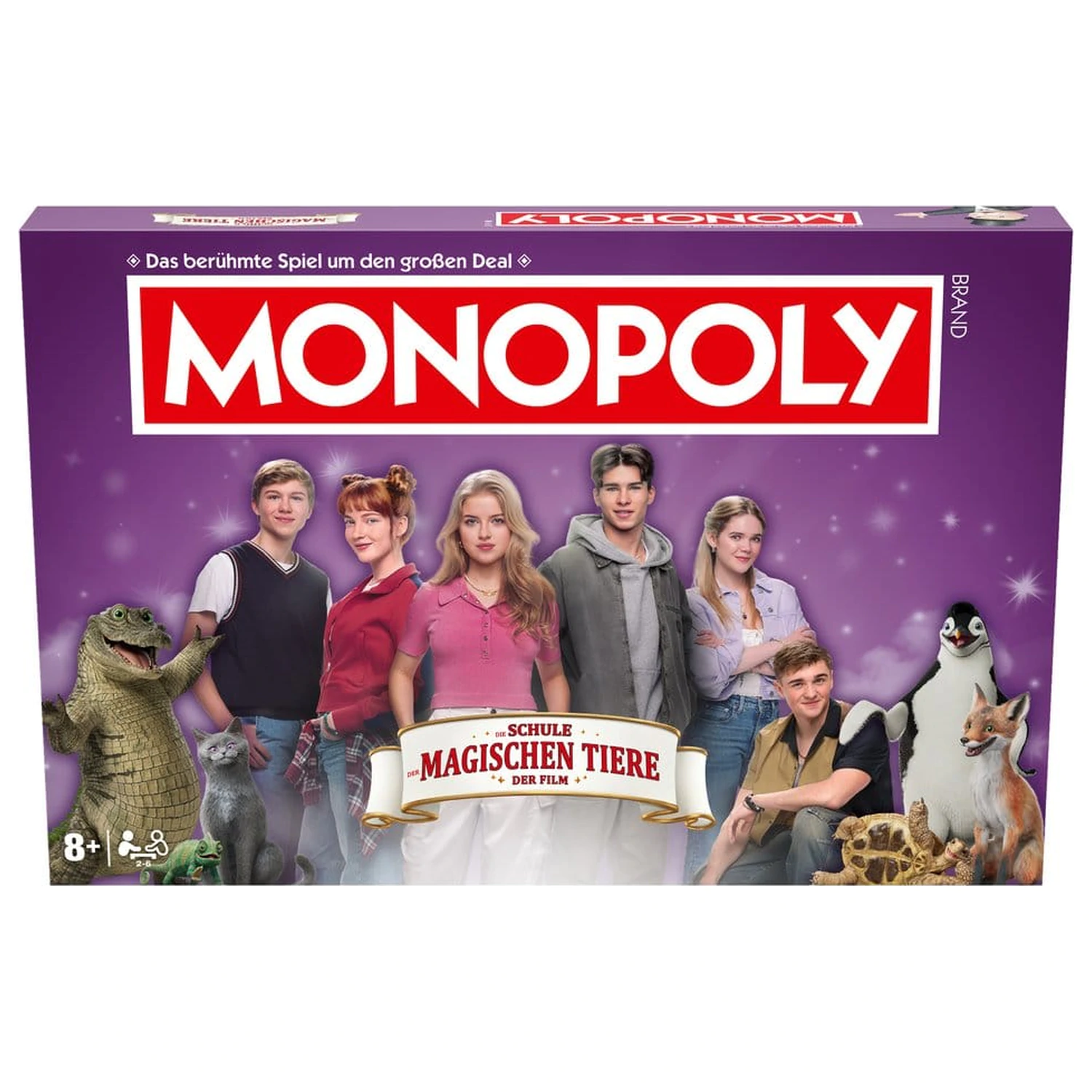 Monopoly Brettspiel School of Magical Animals *Deutsche Version* Produktfoto
