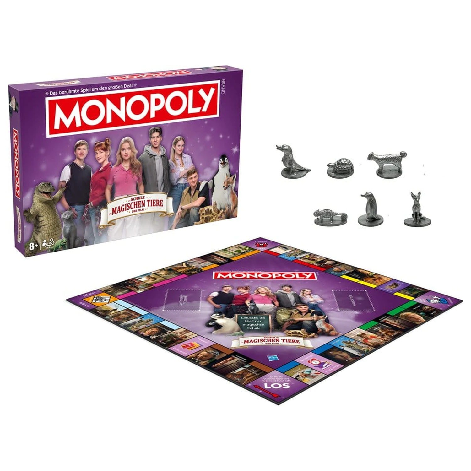 Monopoly Brettspiel School of Magical Animals *Deutsche Version* Produktfoto