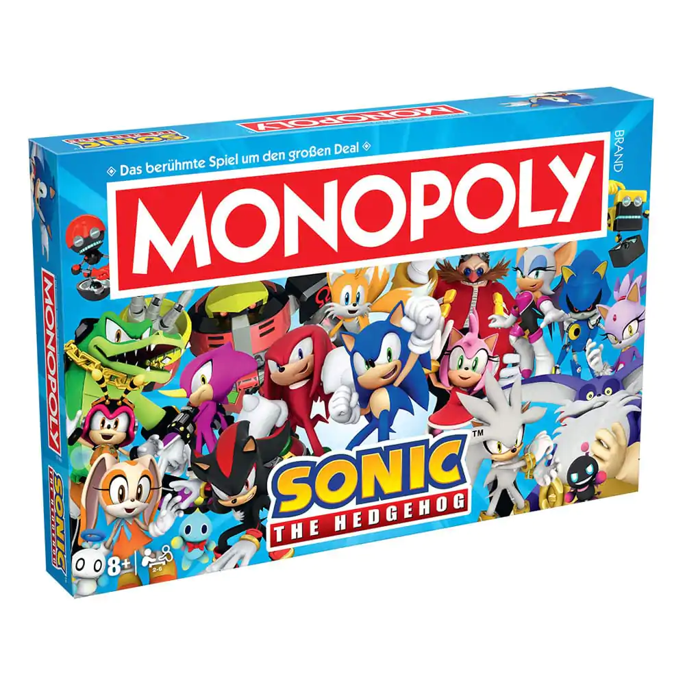 Monopoly Brettspiel Sonic the Hedgehog *Deutsche Version* Produktfoto