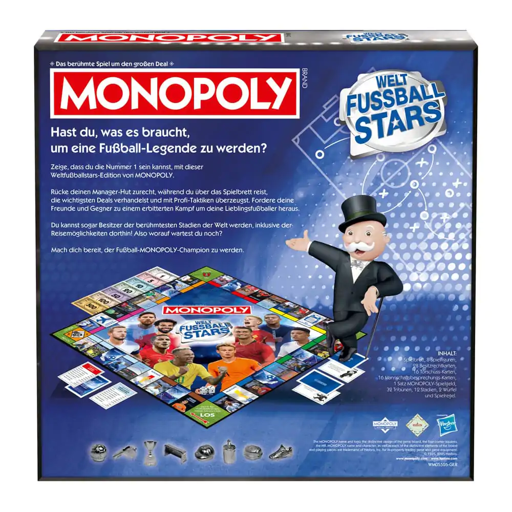 Monopoly Brettspiel Weltfussballstars *Deutsche Ausgabe* Produktfoto