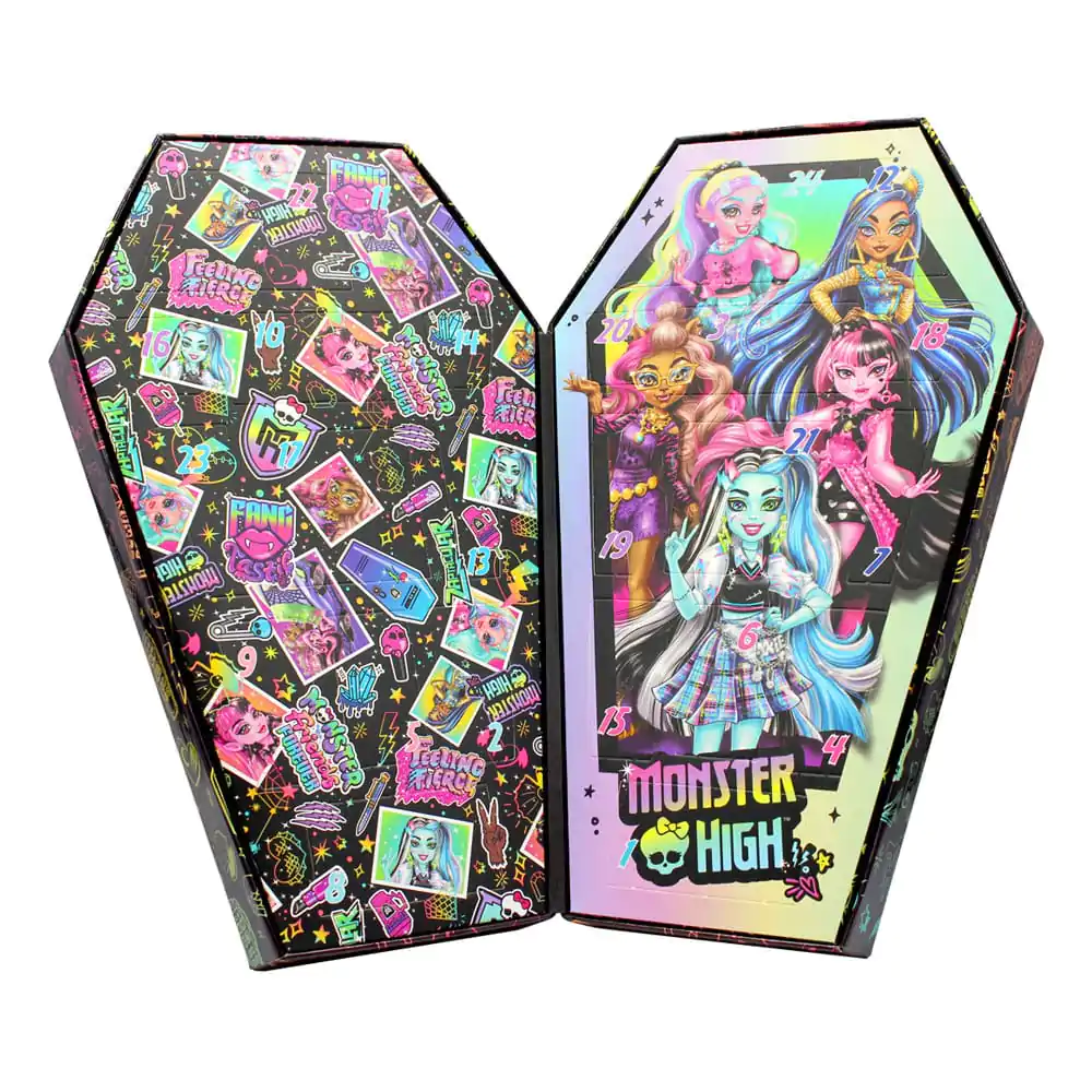 Monster High Adventskalender 2025 Produktfoto