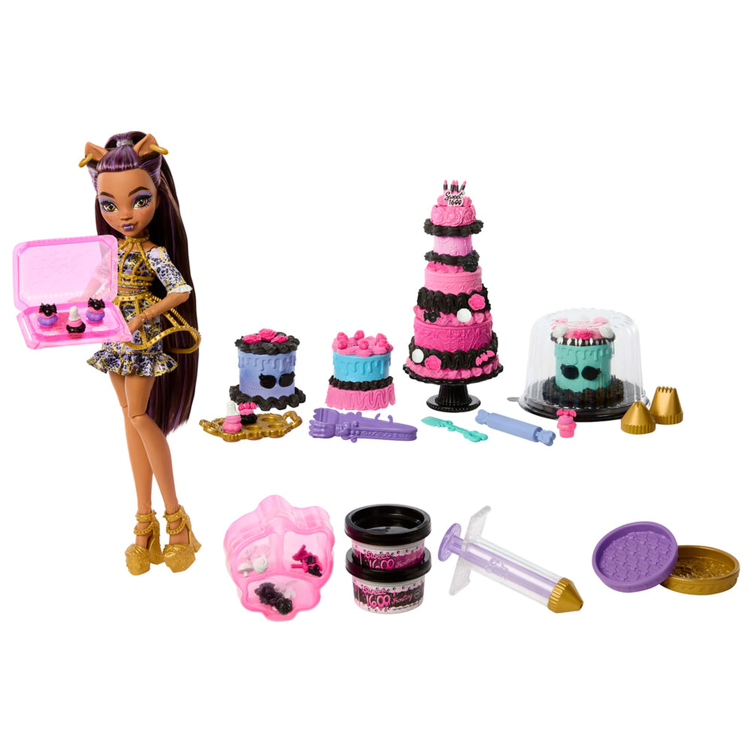 Monster High Birthday Clawdeen Wolf Puppe Produktfoto