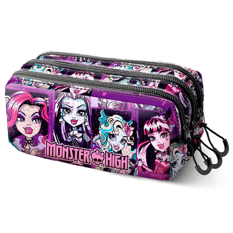 Monster High Chibi Dreifaches Mäppchen Produktfoto