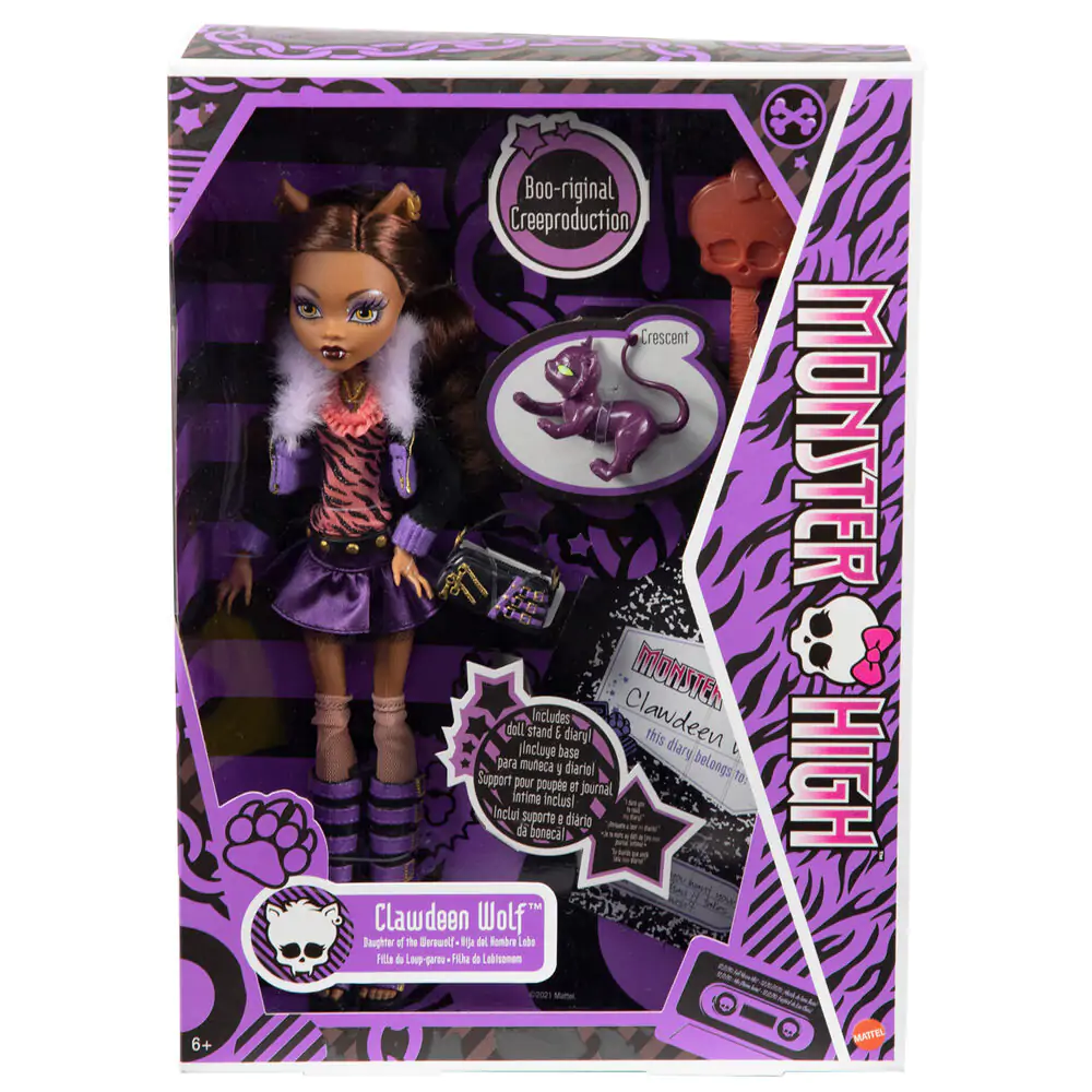 Monster High Clawdeen Wolf Puppe Boo-riginal Creeproduction Produktfoto