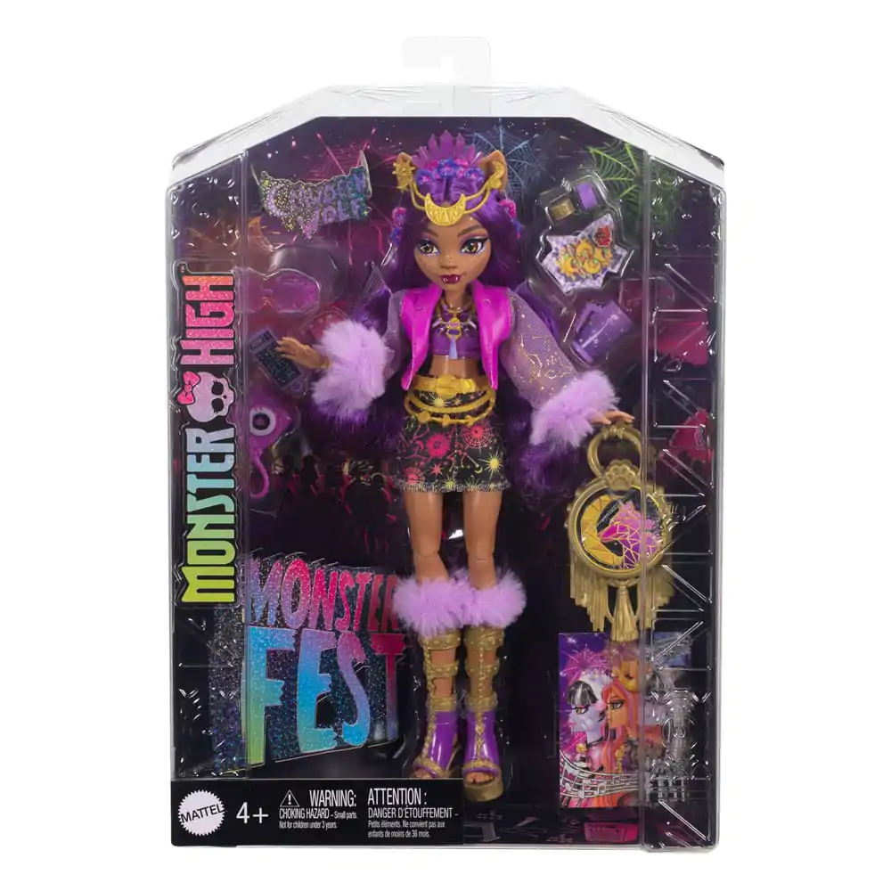 Monster High Puppe Clawdeen Wolf Monster Fest 25 cm termékfotó