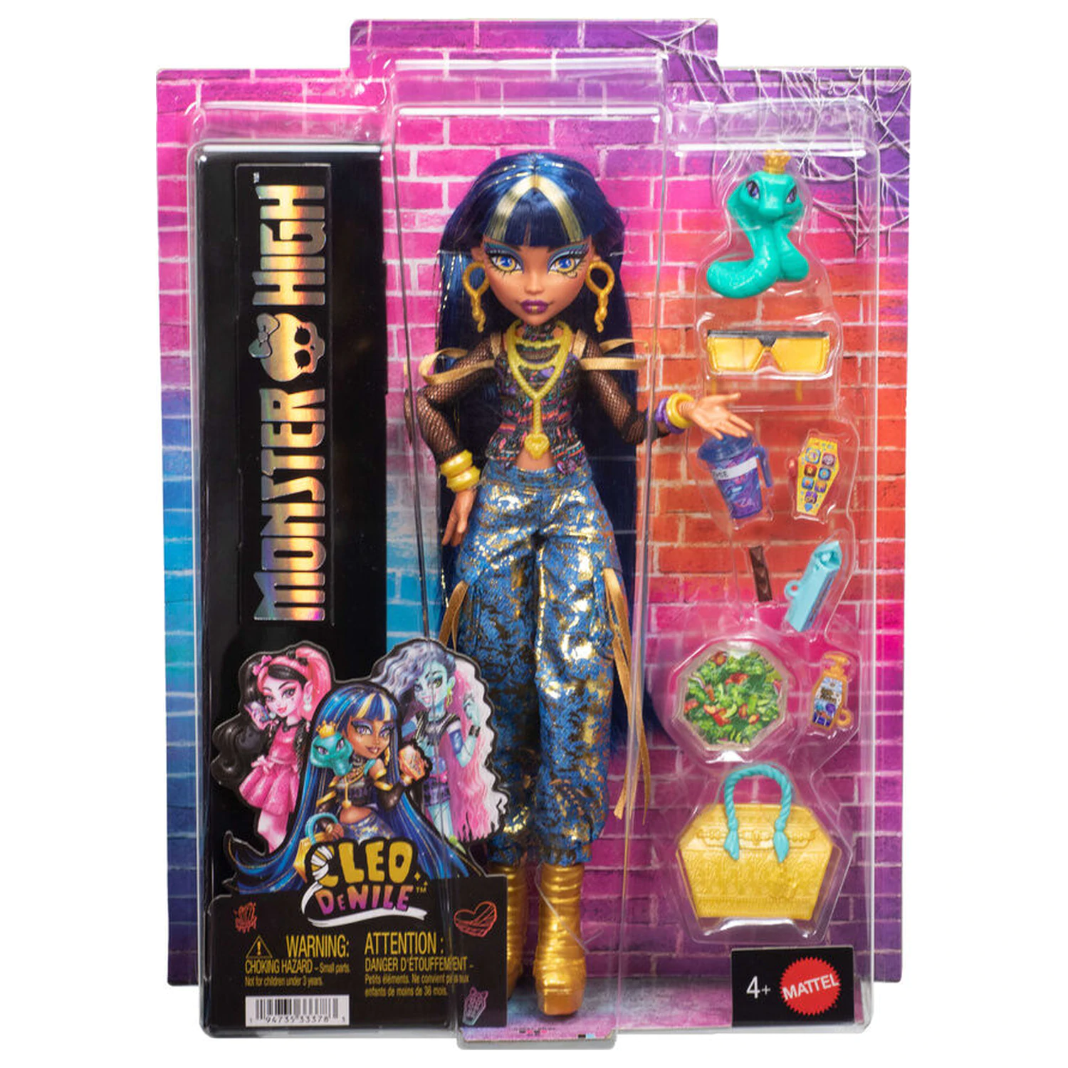 Monster High Cleo De Nile Puppe Produktfoto