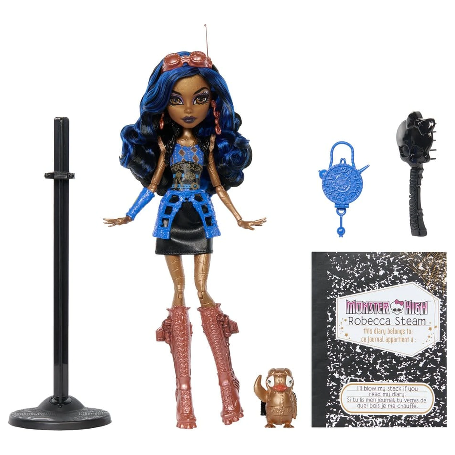 Monster High Sammler Puppe Robecca Steam Produktfoto