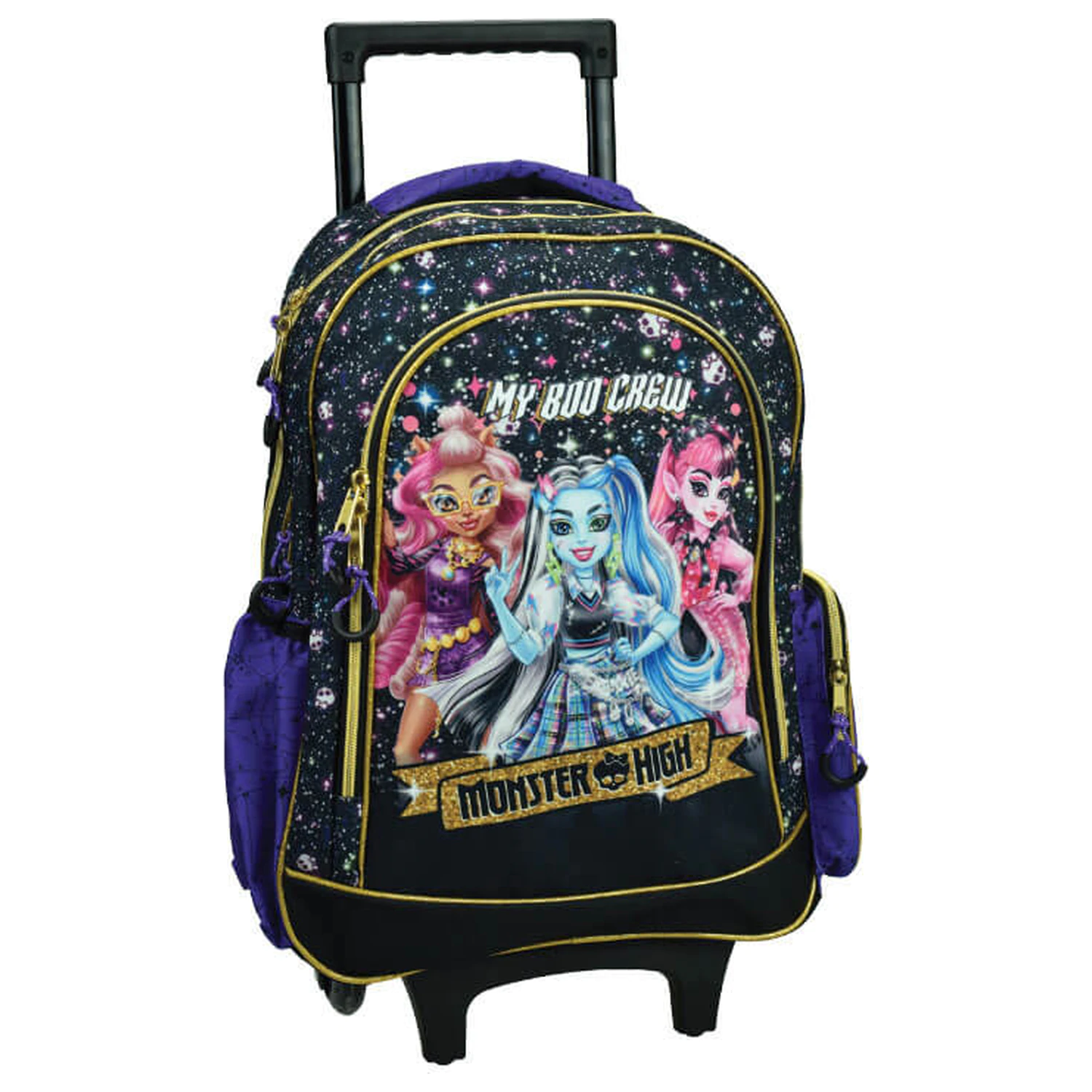 Monster High Crew Rollende Schultasche, Tasche 46 cm Produktfoto