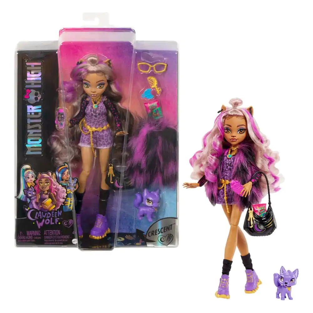 Monster High Puppe Clawdeen Wolf 25 cm termékfotó