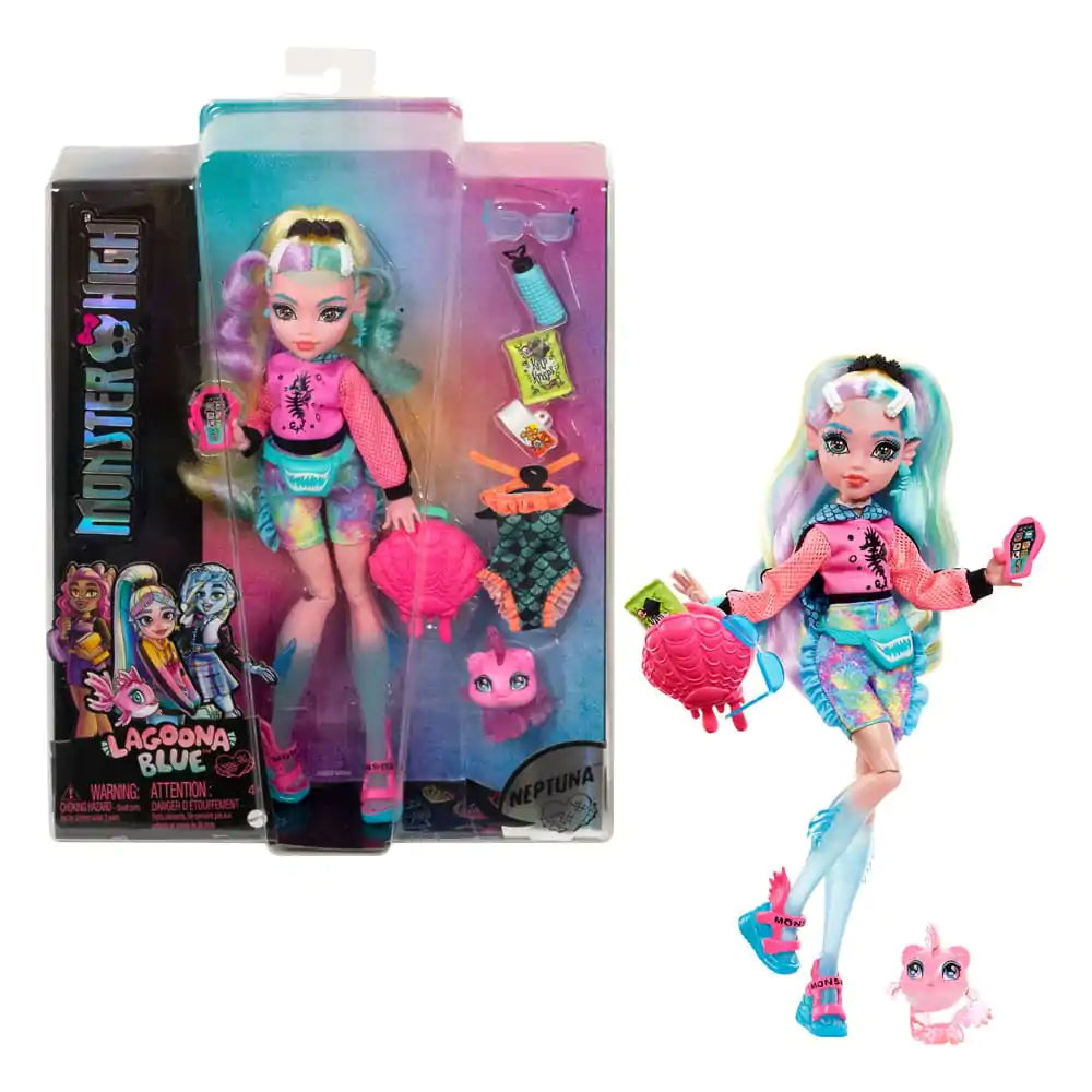 Monster High Puppe Lagoona Blue 25 cm termékfotó