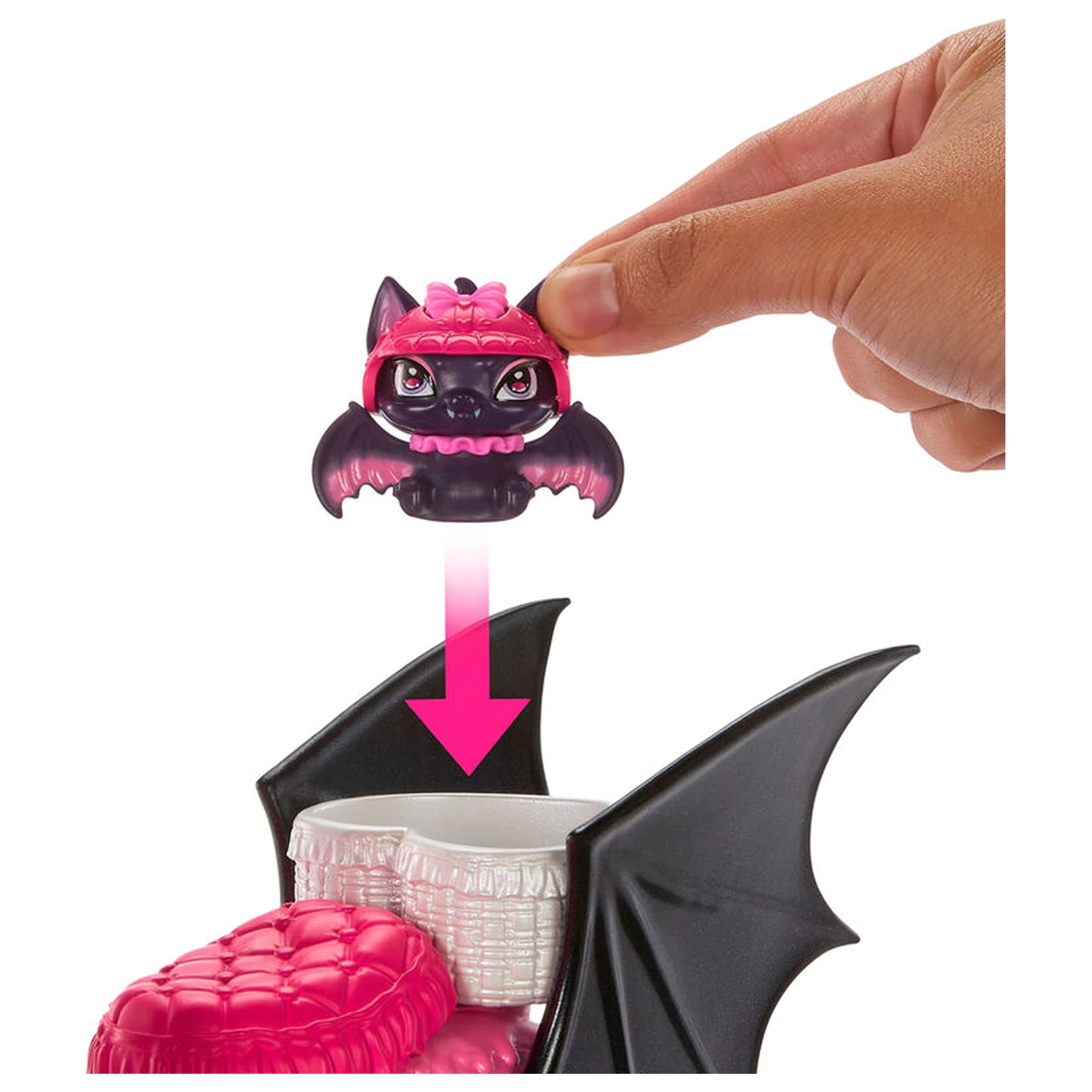 Monster High Draculaura und Roller Puppe Produktfoto