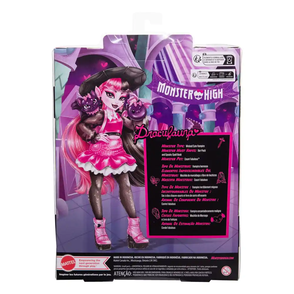 Monster High Puppe Draculaura 25 cm termékfotó