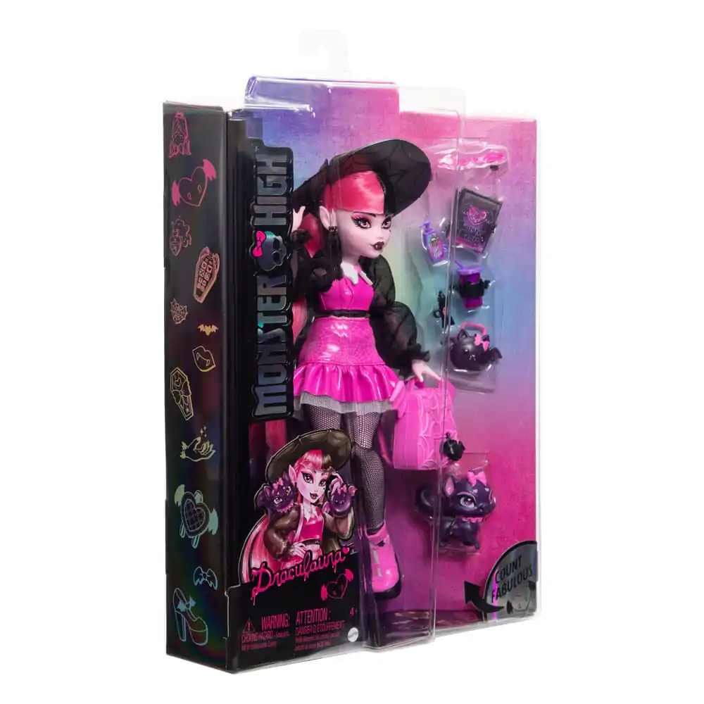 Monster High Puppe Draculaura 25 cm termékfotó