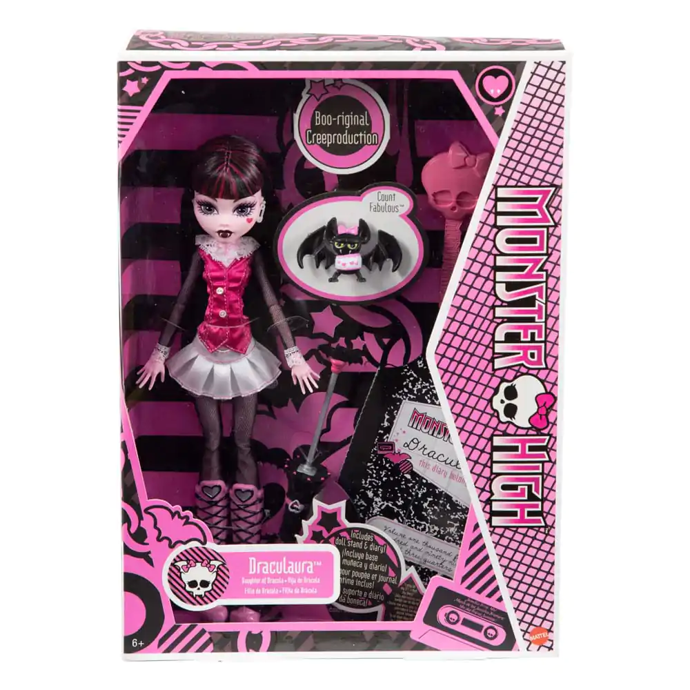 Monster High Puppe Draculaura 25 cm termékfotó